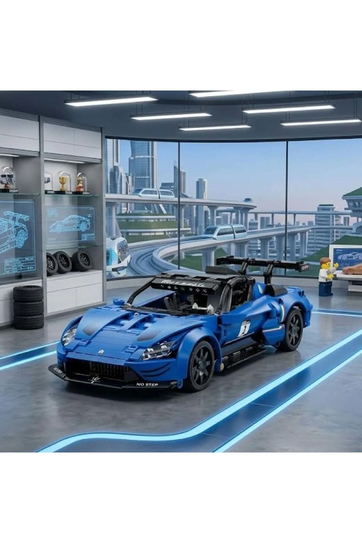 C57013W CADA MASERATİ GT2 549 PARÇA BLOCK OYUNCAK C57013W CADA MASERATİ GT2 549 PARÇA BLOCK OYUNCAK