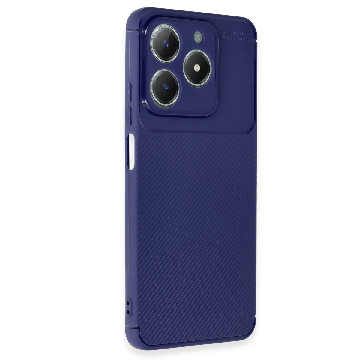 C61 Kılıf Auto Focus Karbon Kapak - Lacivert