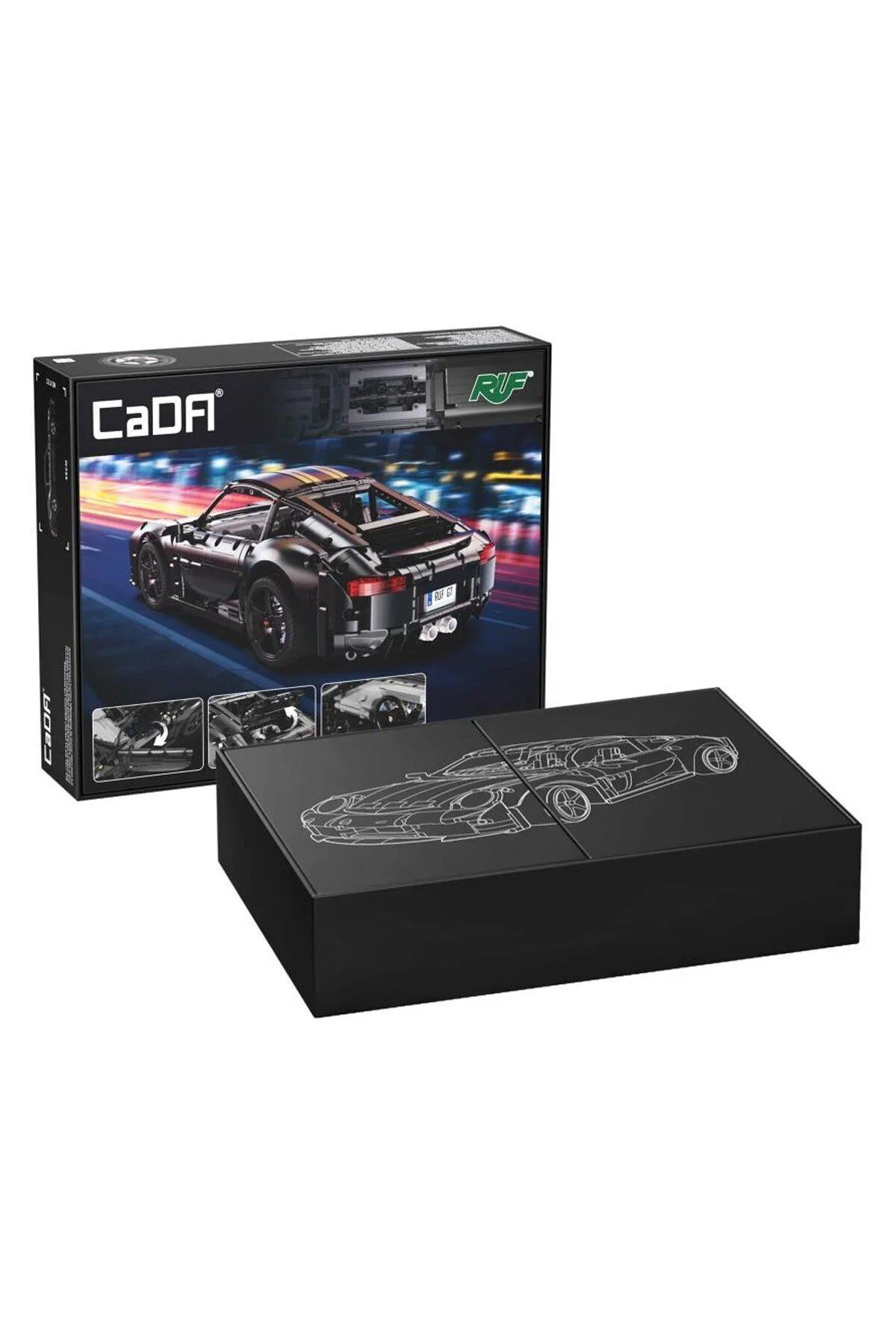 C63006W CADA 1:10 RUF GT Blok Seti 1655 Parça -Vagon life