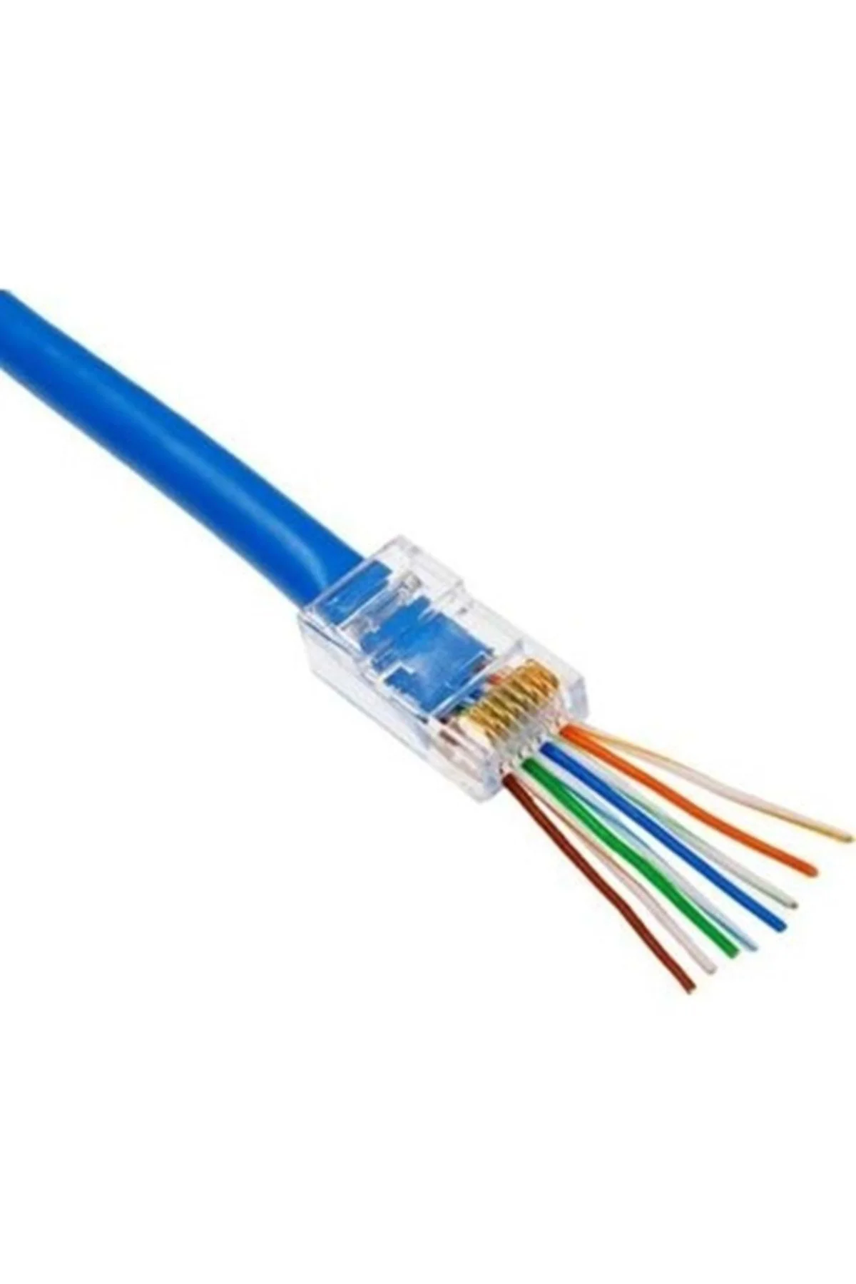C6ERJ45T 8P/8C EZ-PLUG YENİ NESİL CAT6 RJ45 KONNEKTÖR 100'LÜ
