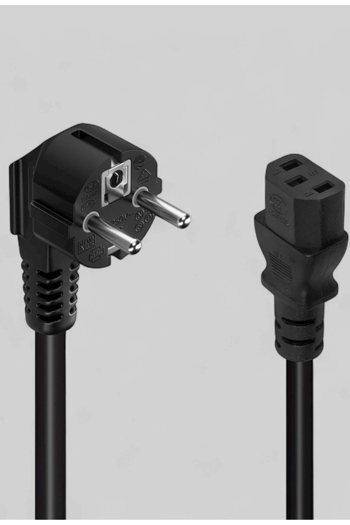 C7 Bilgisayar Power Kablosu 1.5 Metre | 3x0.75 mm Güç Kablosu, Da