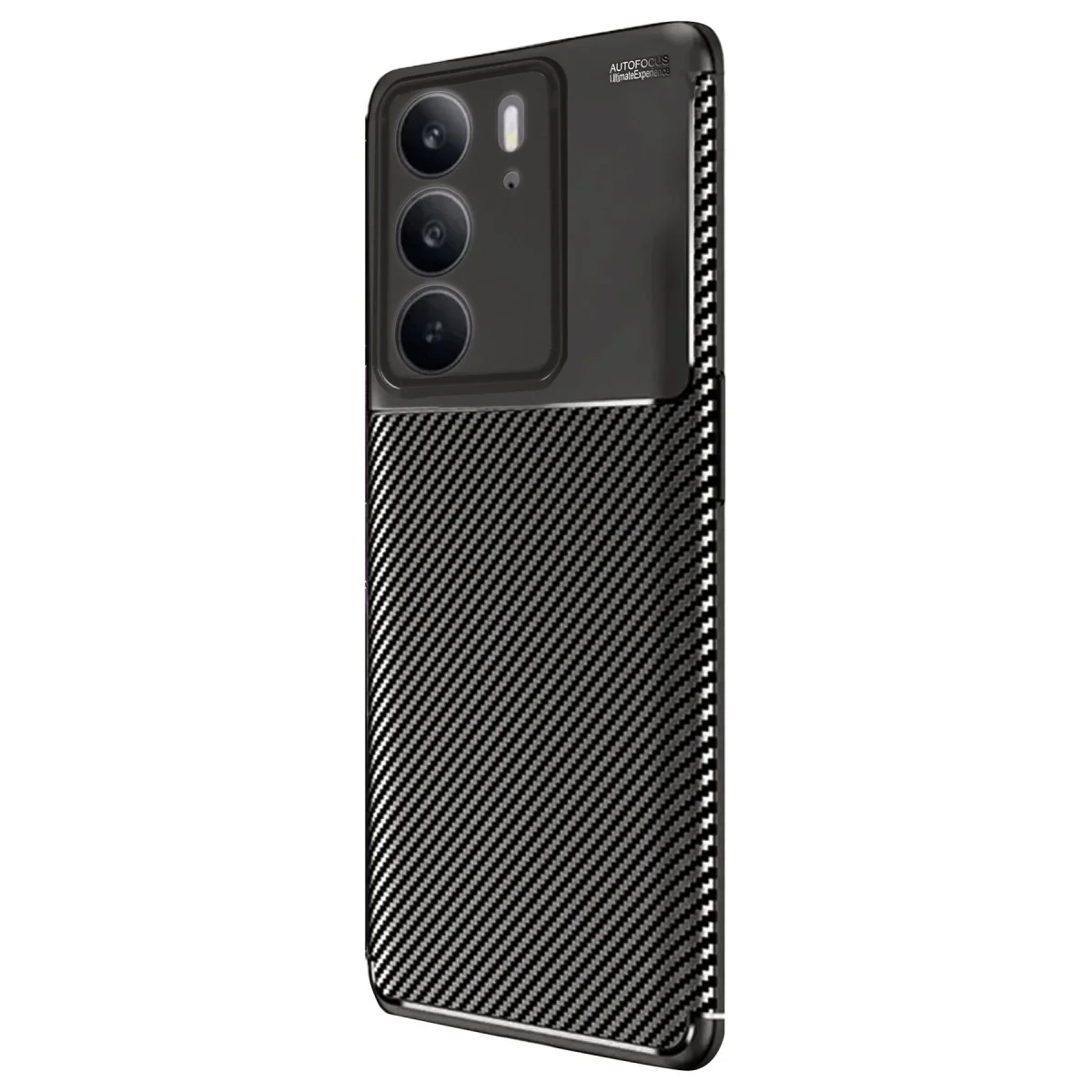 C75 4G Auto Focus Karbon Kapak - Siyah, Estetik ve Dayanıklı Koruma