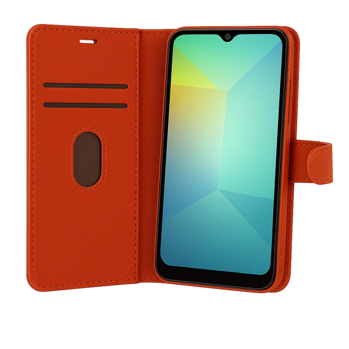 C75 4G Trend S Plus Kapaklı Kılıf - Kırmızı (Standlı ve Cüzdanlı)
