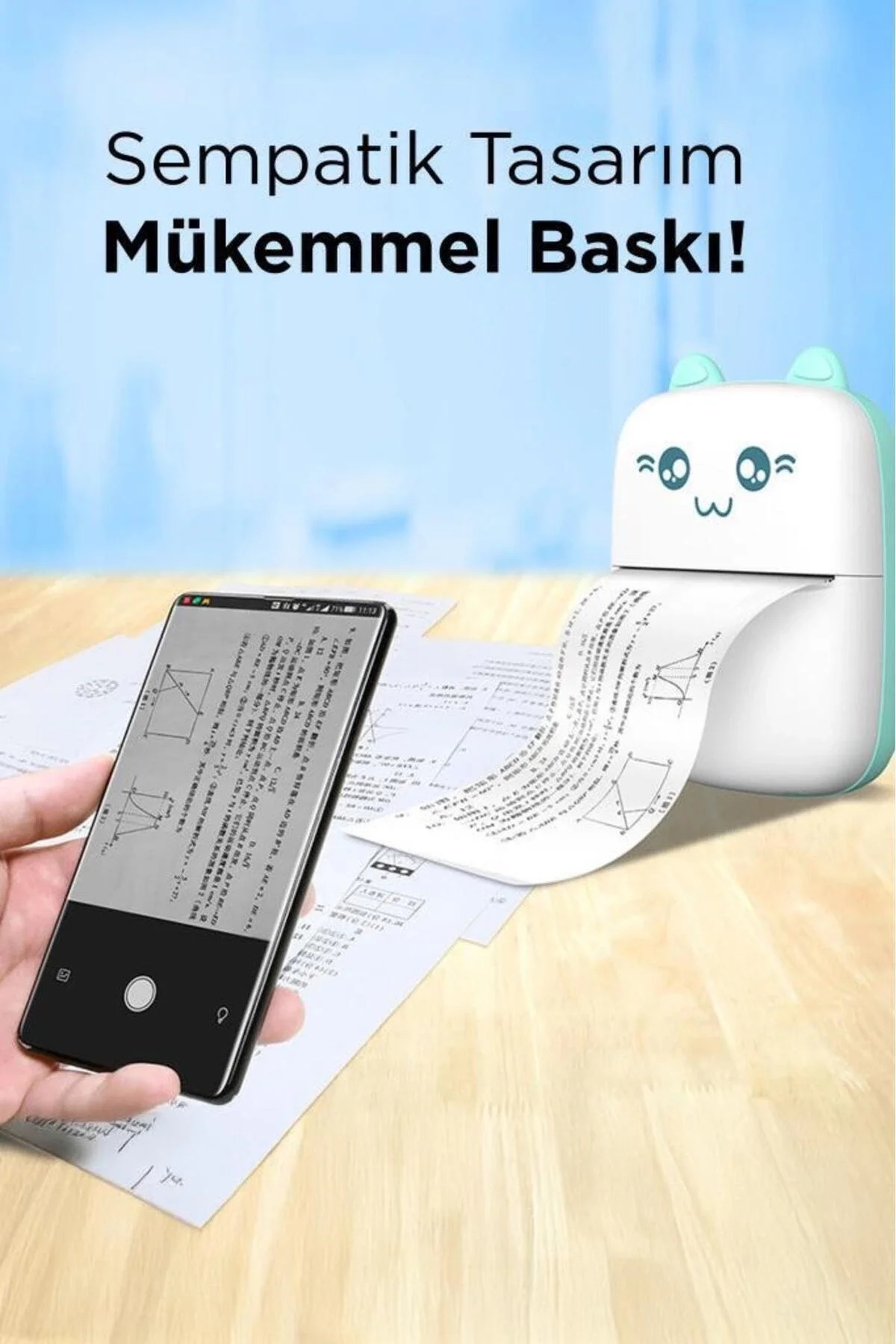 C9 Pembe Mini Yazıcı Taşınabilir Termal Yazıcı Kablosuz Bağlantı AP Kontrol Cep Yazıcısı Fiyatı, Yorumları ve Özellikleri