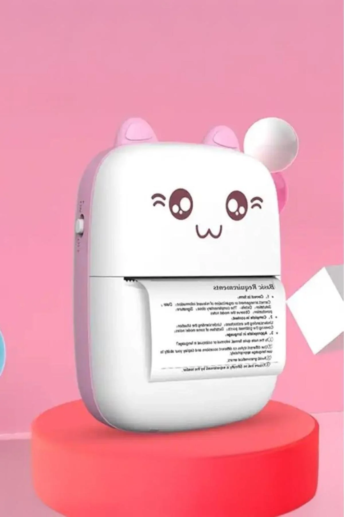 C9 Pembe Mini Yazıcı Taşınabilir Termal Yazıcı Kablosuz Bağlantı AP Kontrol Cep Yazıcısı Fiyatı, Yorumları ve Özellikleri