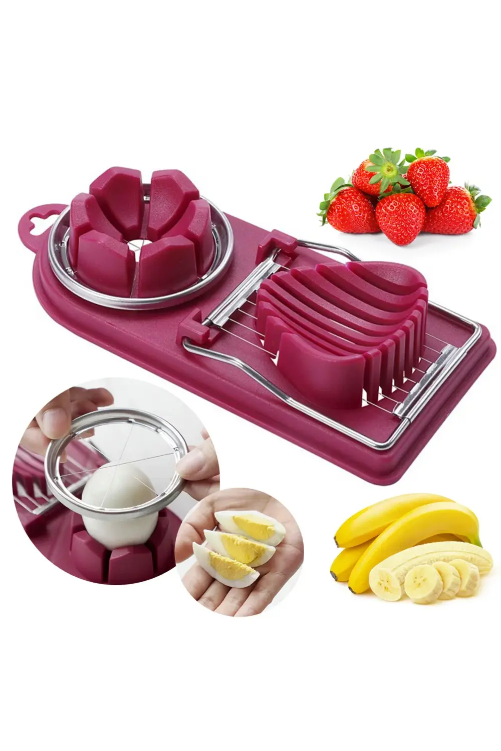 C9u-3l Çok Fonksiyonlu Yumurta Kesici Doğrayici (HAŞLANMİŞ YUMURT