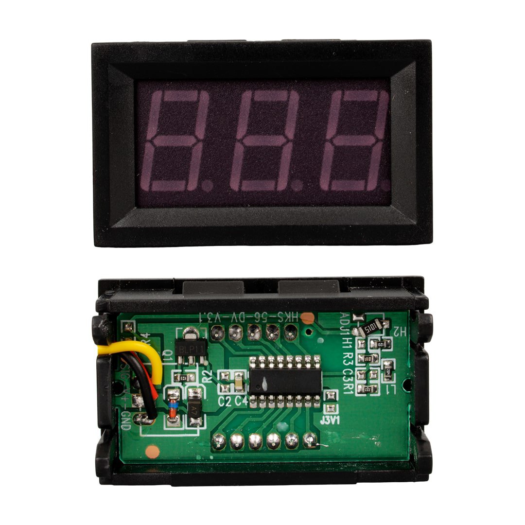 CA-056-100V DC 0-100V 1A 10A 50A 100A DİJİTAL VOLTMETRE (4741)