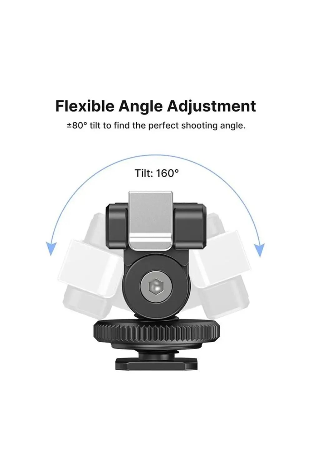 CA22 DJI Osmo Action 3/4 İçin Cold Shoe Adaptörü