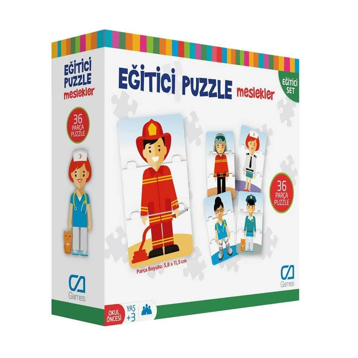 CA.5030 CA Games, Eğitici Puzzle Meslekler Fiyatı, Yorumları ve Özellikleri