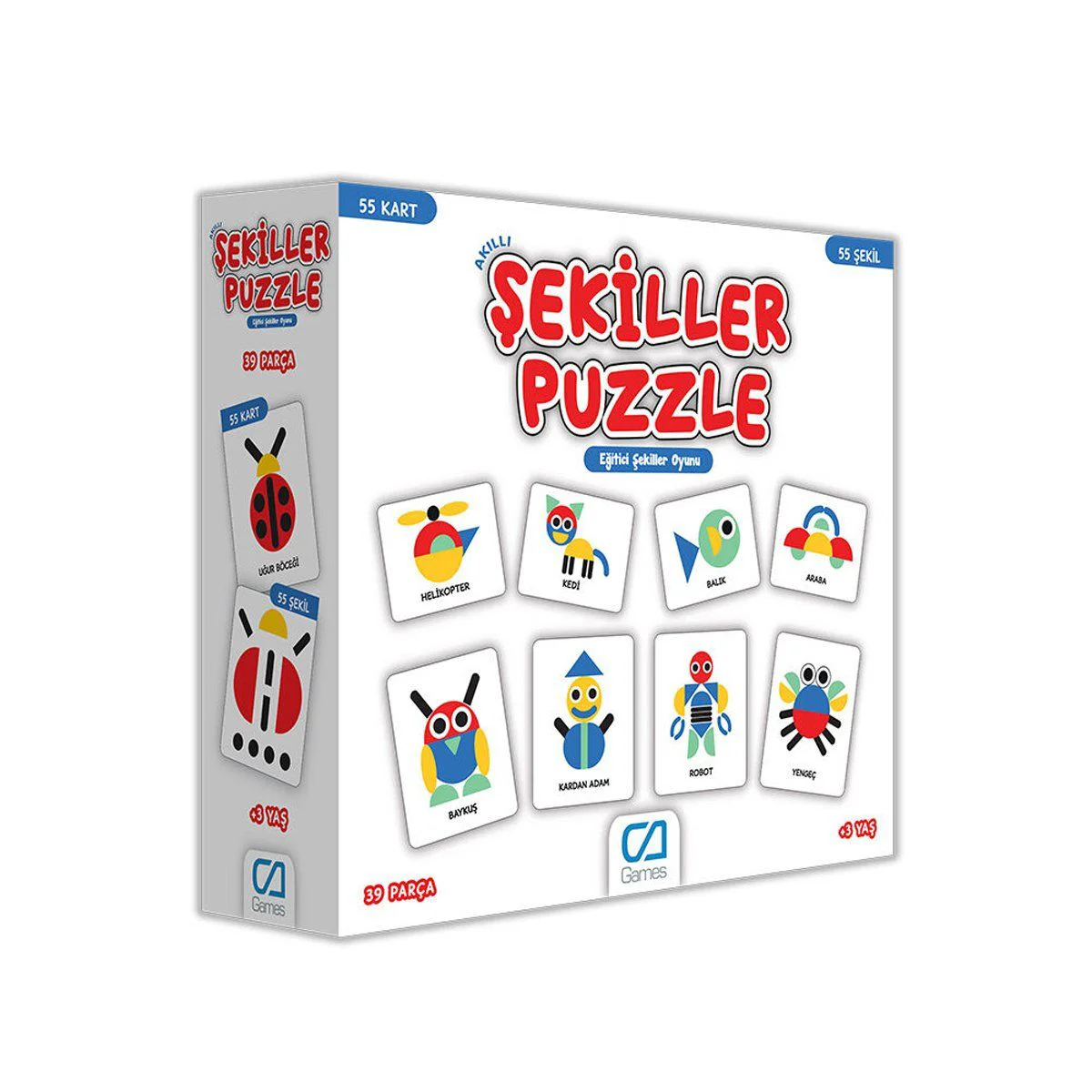 CA.5114 ŞEKİLLER PUZZLE Fiyatı, Yorumları ve Özellikleri