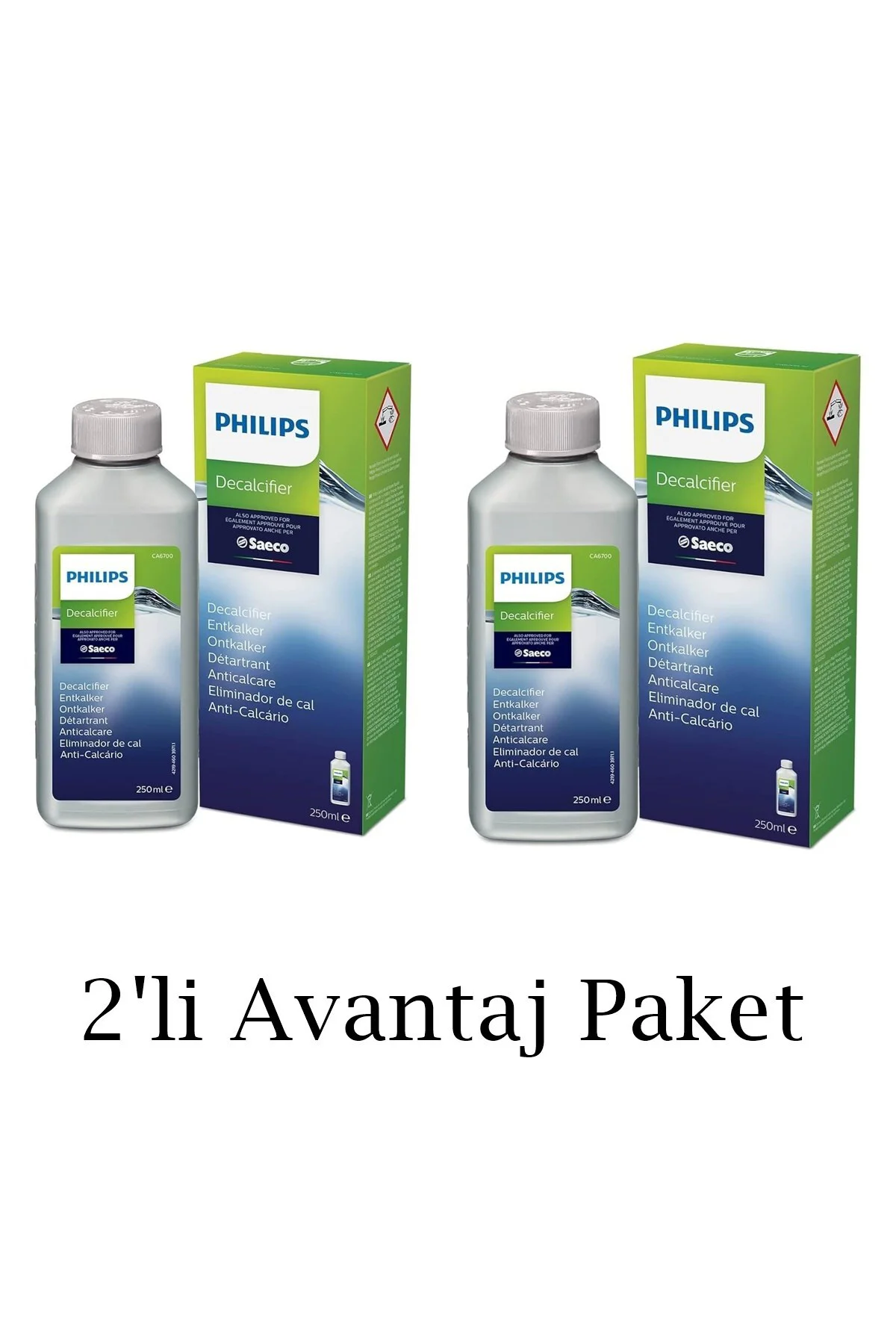 CA6700/10 Espresso Kahve Makinesi Kireç Temizleme Solüsyonu x 2 ADET