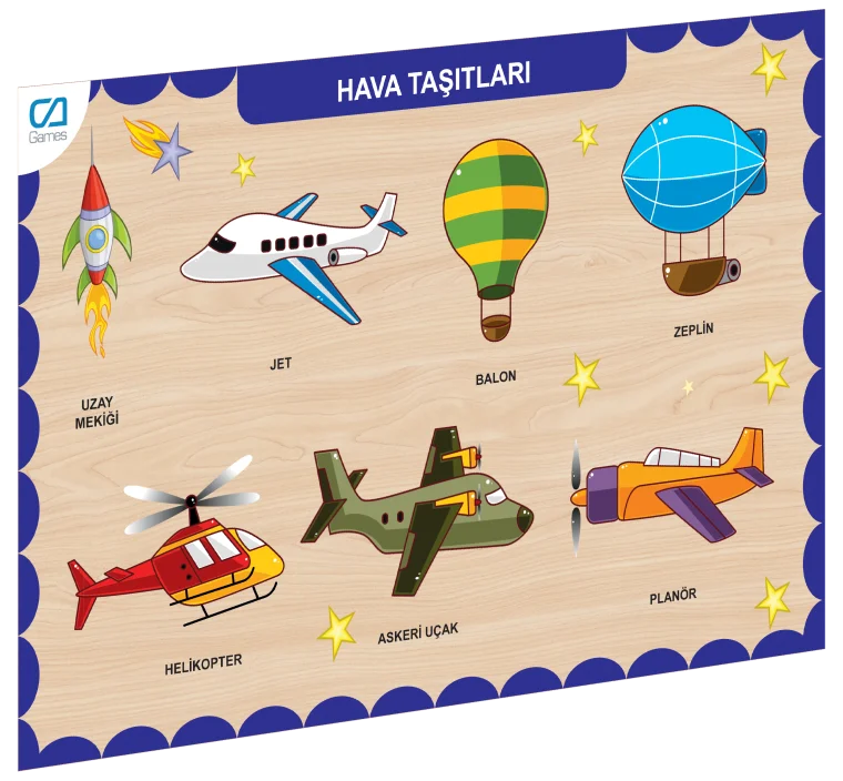 CAAHS-3202 CA GAMES AHŞAP HA TAŞITLARI BUL-TAK Fiyatı, Yorumları ve Özellikleri
