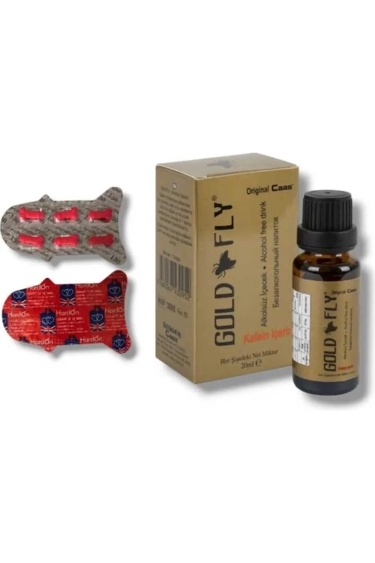 Caas Gold Fly 20 ml Kadın Damla Seti - Özel Bakım ve Parıltı Fiyatı, Yorumları ve Özellikleri