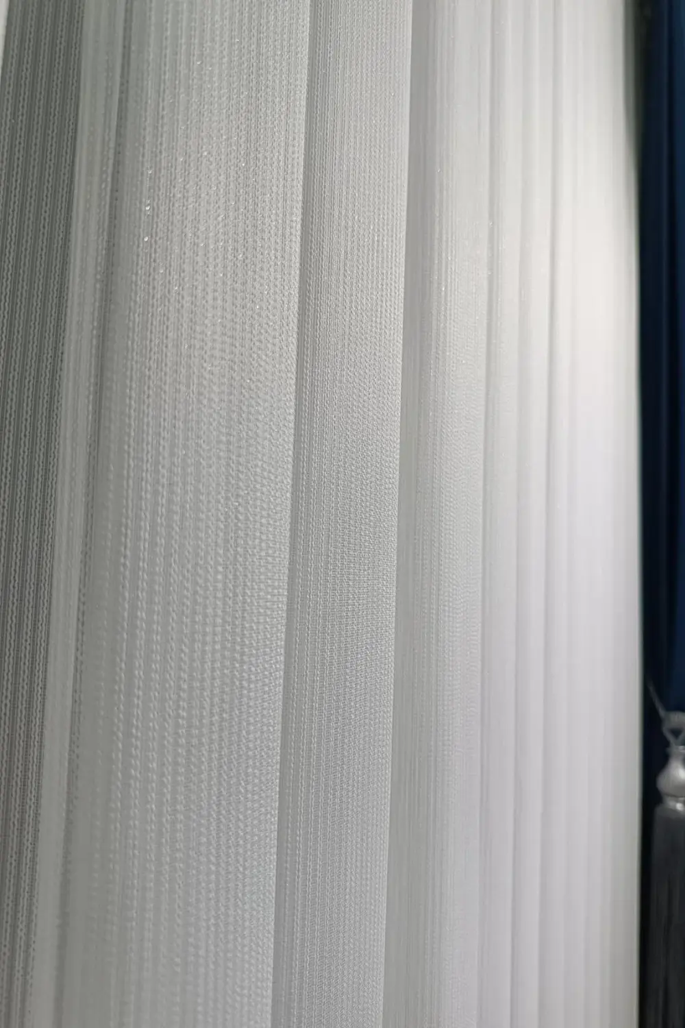 Cabir Tül Perde (1/2,5 Normal Pile) Ağır Gramajlı Kırışmaz Ütü İs