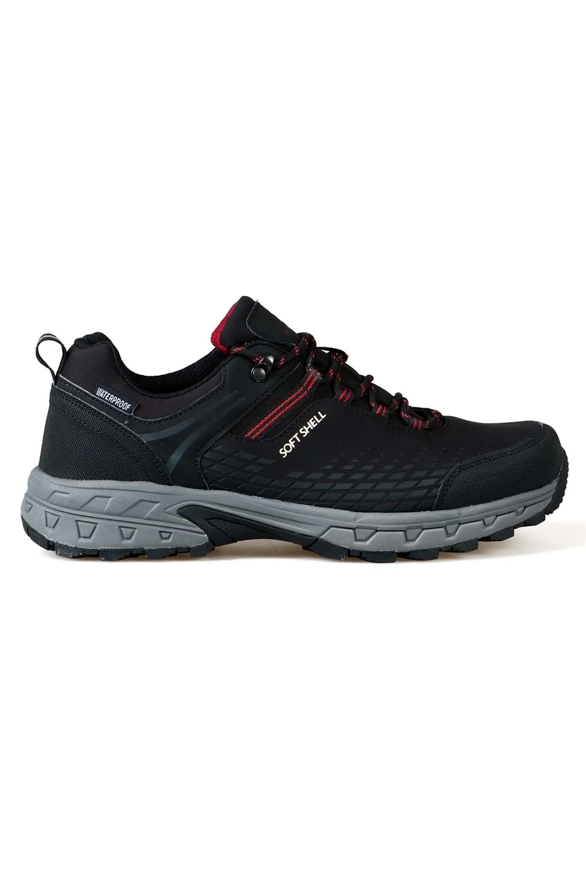 Cabo 101-21634 Watherproof Unisex Outdoor Ayakkabı SİYAH-KIRMIZI