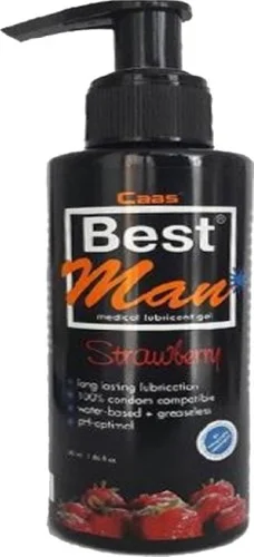 Cabs Glide Çilekli Güçlü Jel 150 ml - Uzun Süreli Kayganlık