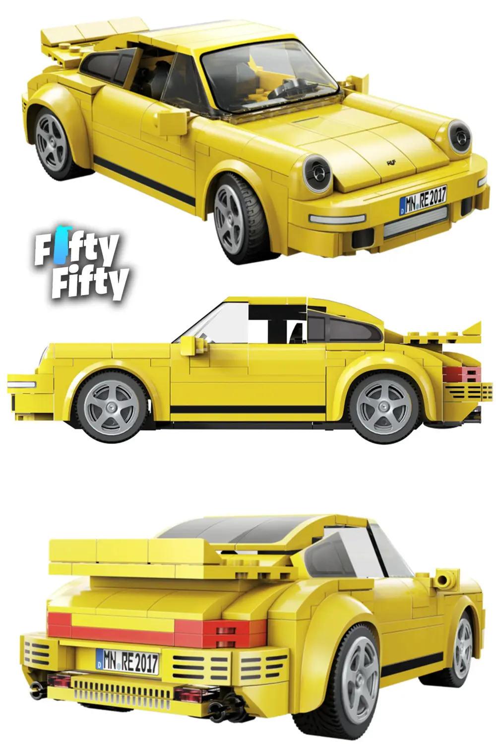 CADA  BLOCK RUF 2017 MODEL 222 PARÇA LEGO