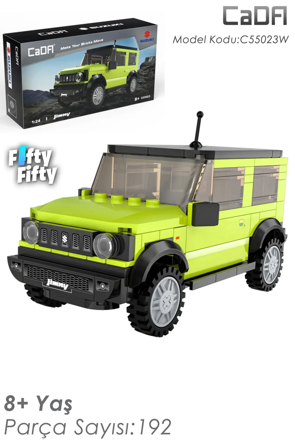 CADA SUZUKİ JİMNY 192 PARÇA BLOCK OYUNCAK