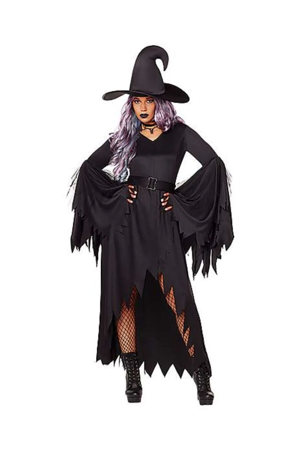 Cadı Kostümü Yetişkin Halloween