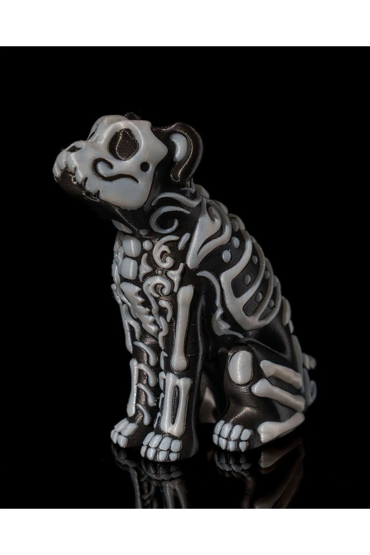 Cadılar Bayramı Biblo Cadılar Bayramı Kedi ve Köpek Figür Halloween Figür Kedi Köpek 11CM