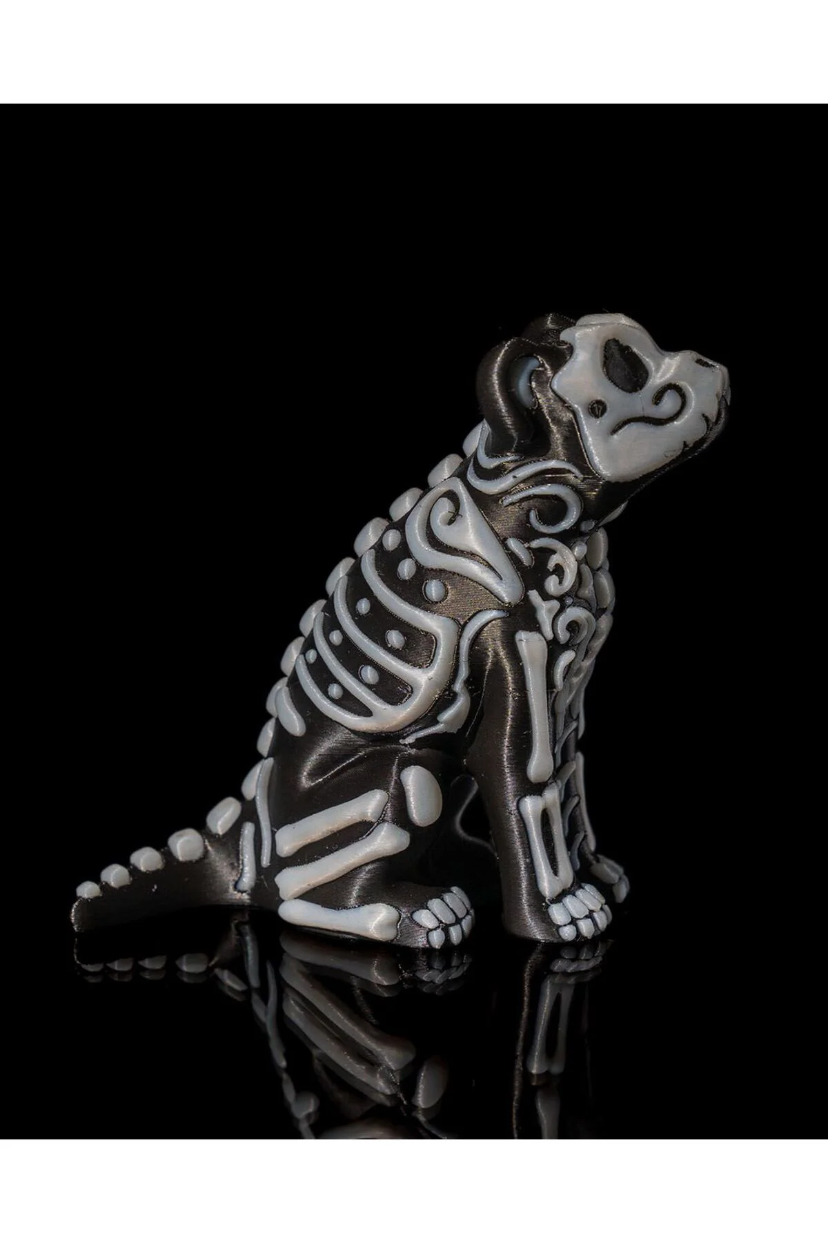 Cadılar Bayramı Biblo Cadılar Bayramı Kedi ve Köpek Figür Halloween Figür Kedi Köpek 11CM