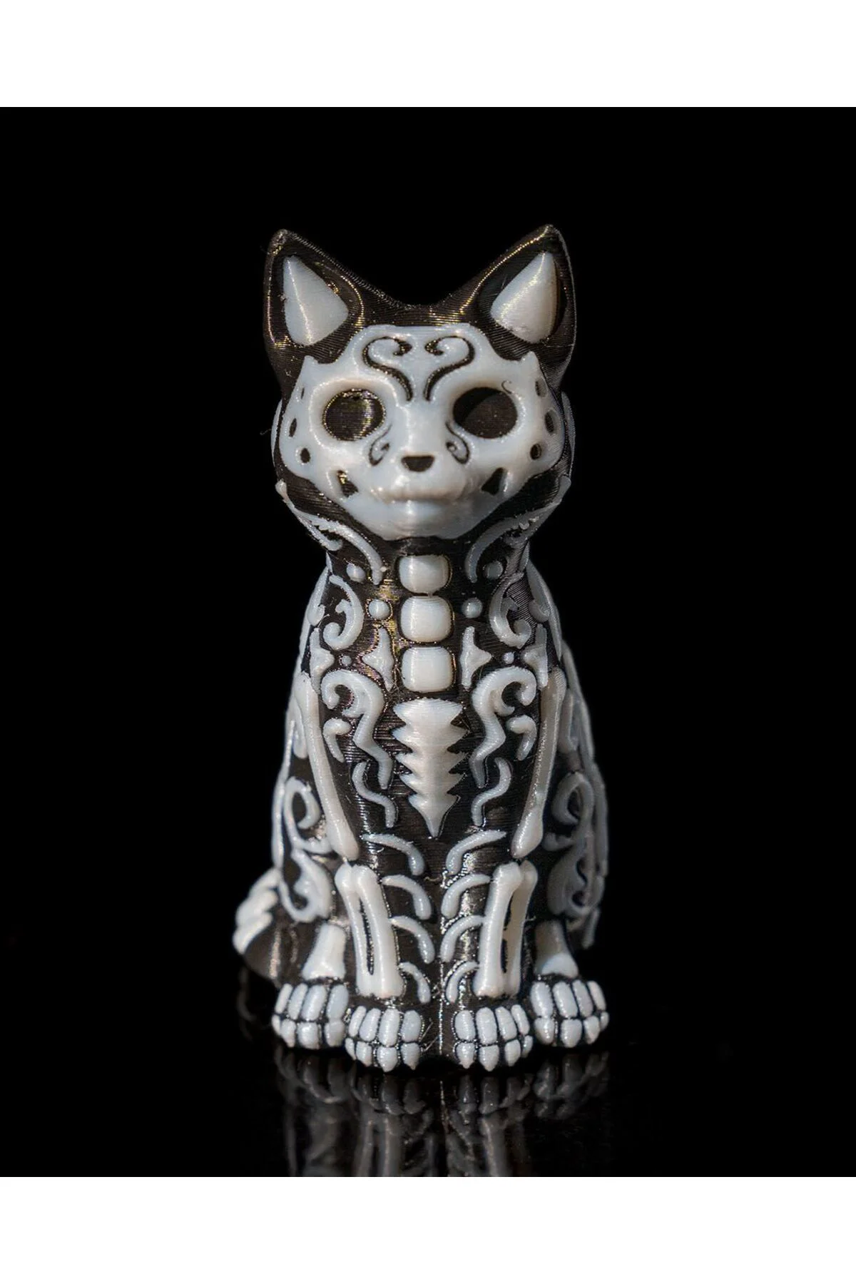 Cadılar Bayramı Biblo Cadılar Bayramı Kedi ve Köpek Figür Halloween Figür Kedi Köpek 11CM