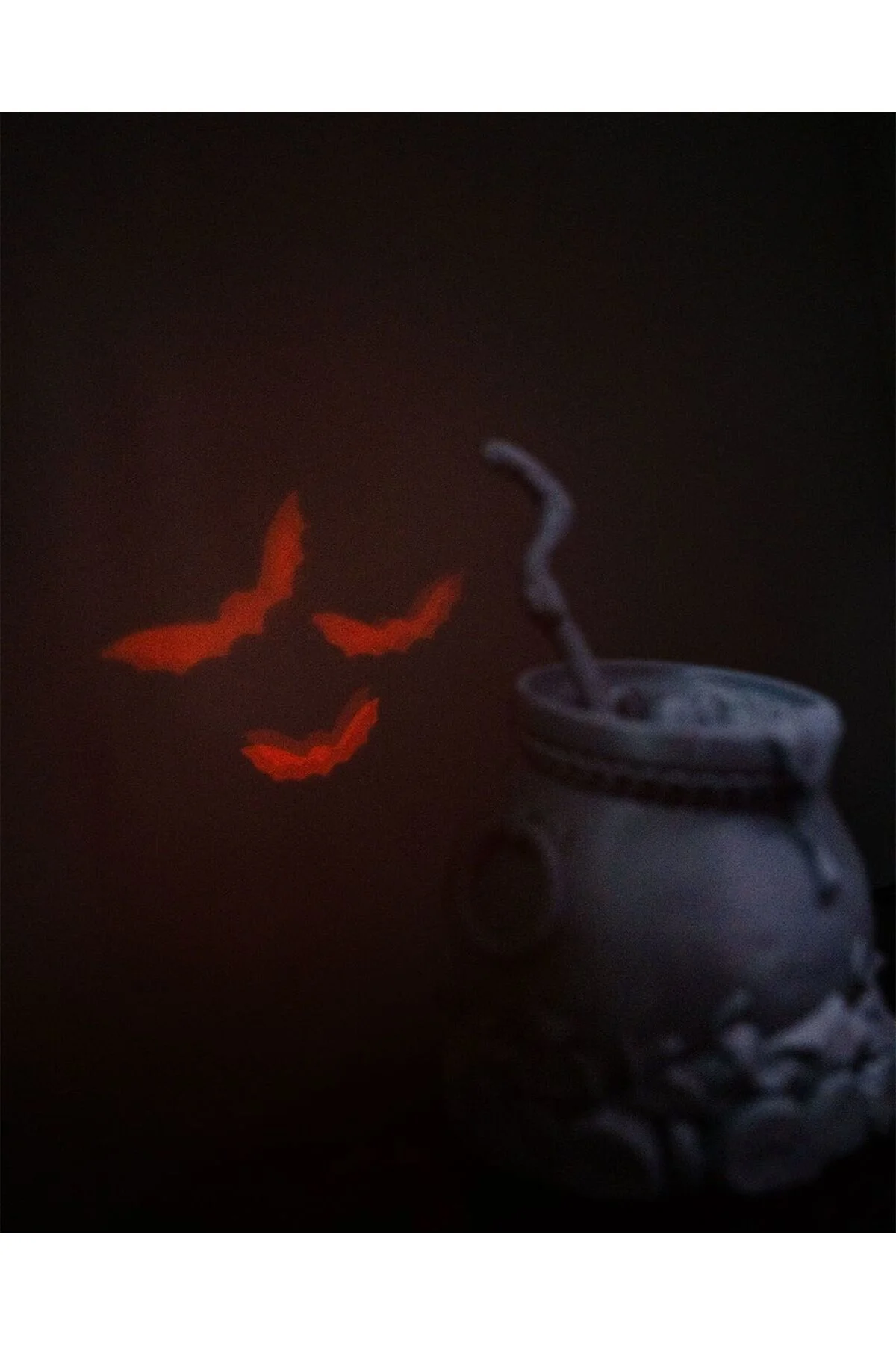 Cadılar Bayramı Cadı Kazanı Led Işık 11 Gölgeli Halloween Cadı Kazanı Led Lamba 22CM Büyük Boy