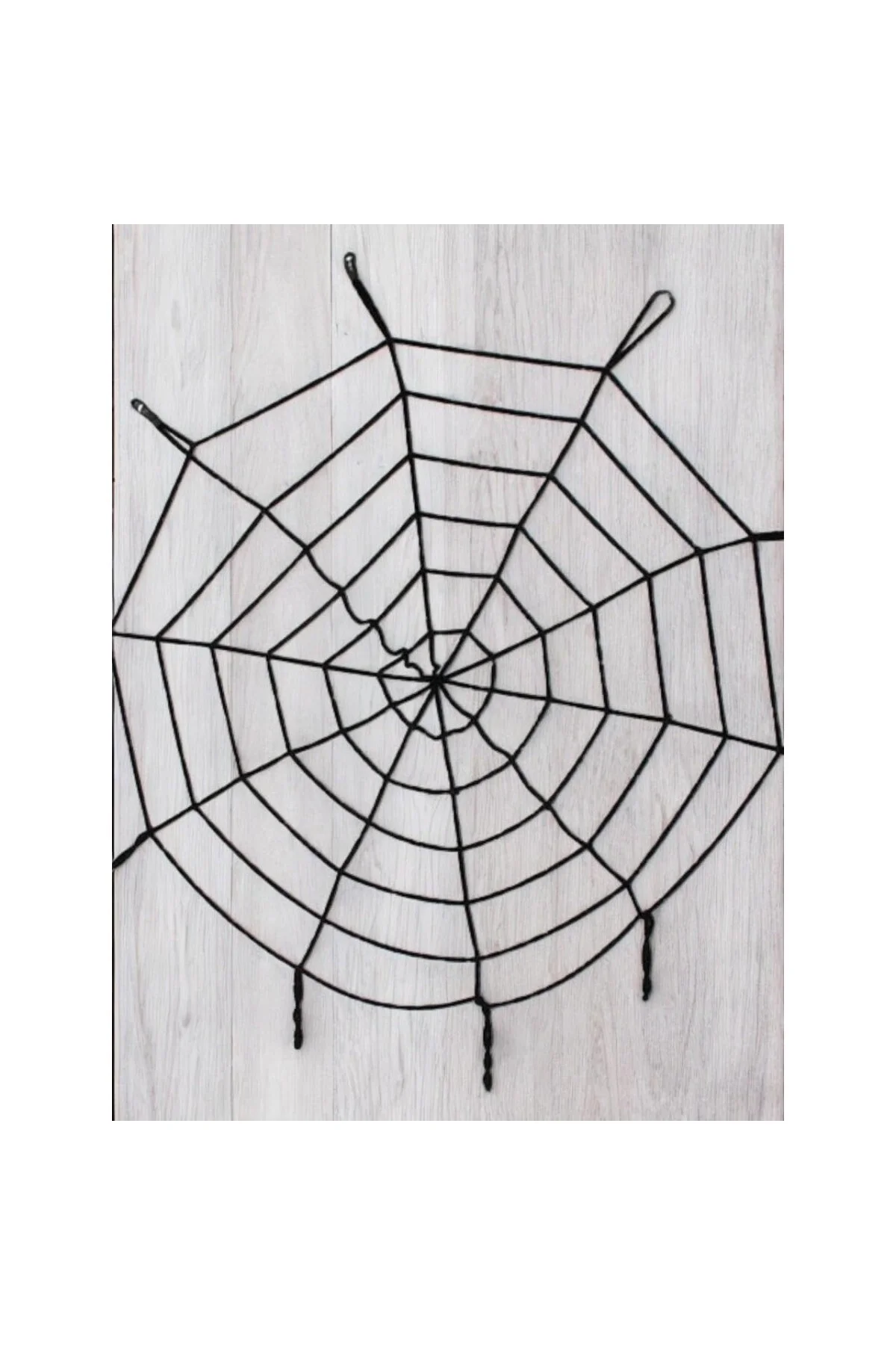 Cadılar Bayramı Dekoratif Örümcek Ağı Halloween Parti Dekorasyonu 1x1