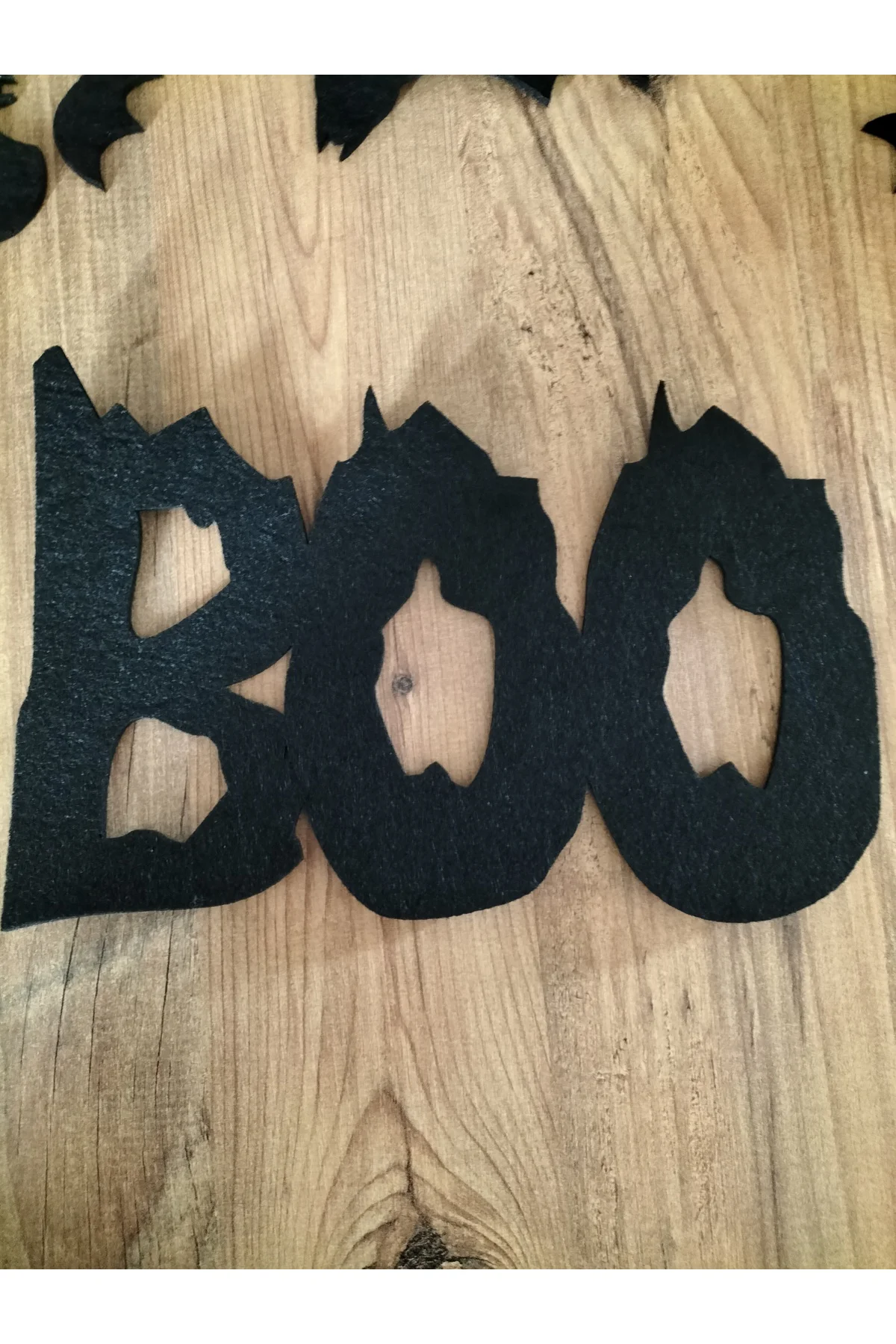 Cadılar Bayramı Halloween 44 Parçalık Dekor Seti 3 Mm Kalın Siyah
