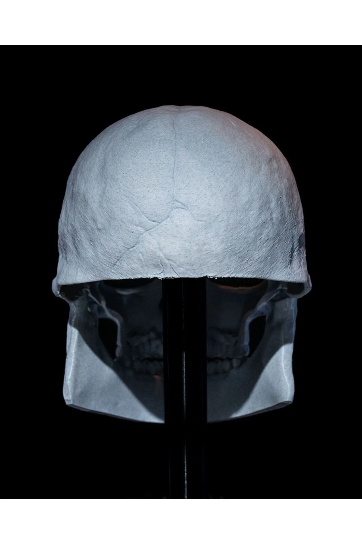 Cadılar Bayramı Kuru Kafa Kafatası Dev Boy Maske 34CM