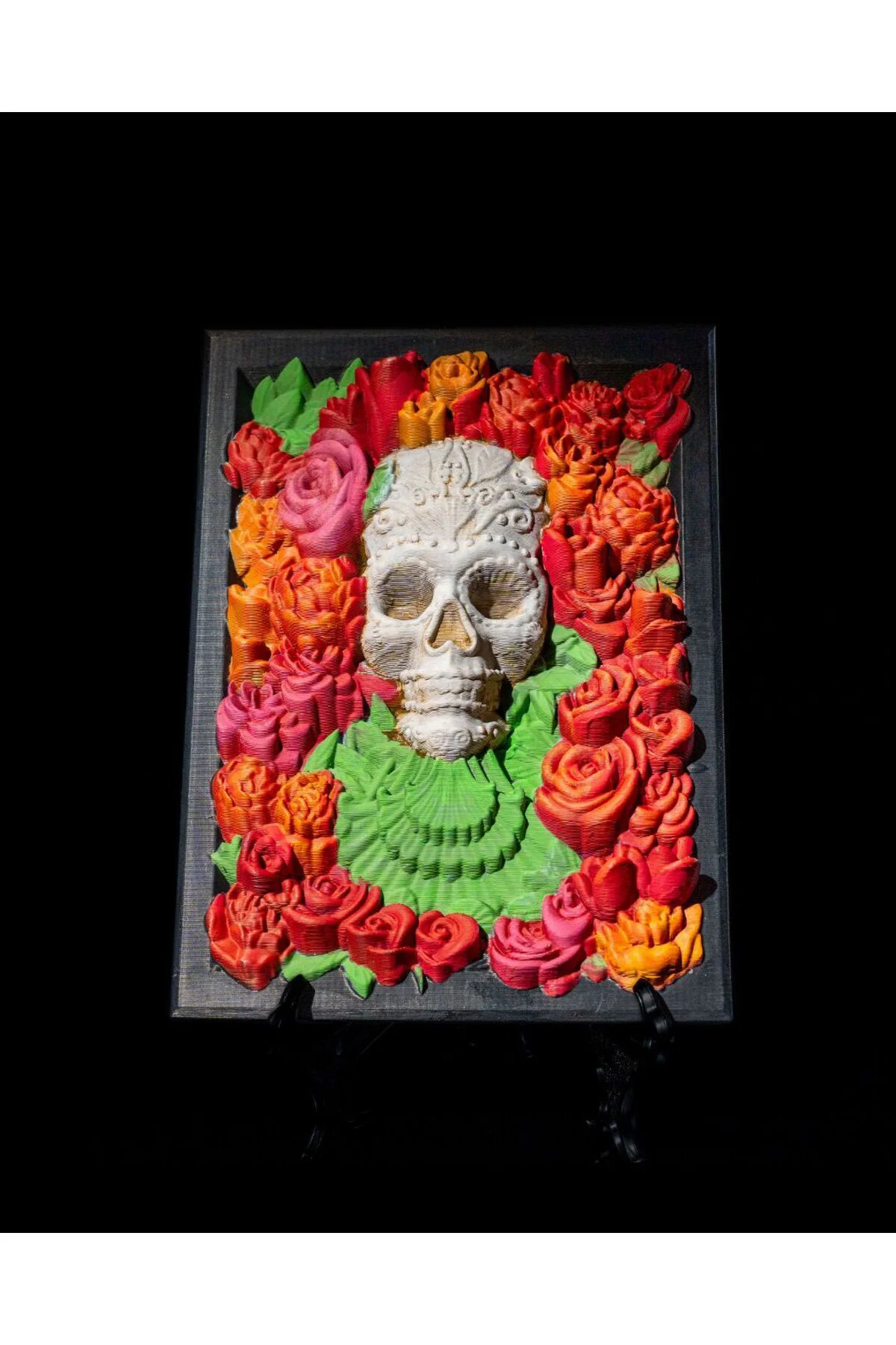 Cadılar Bayramı Kuru Kafa Masaüstü Tablo Cadılar Bayramı Tablo Halloween Tablo Masaüstü Dekor 11CM