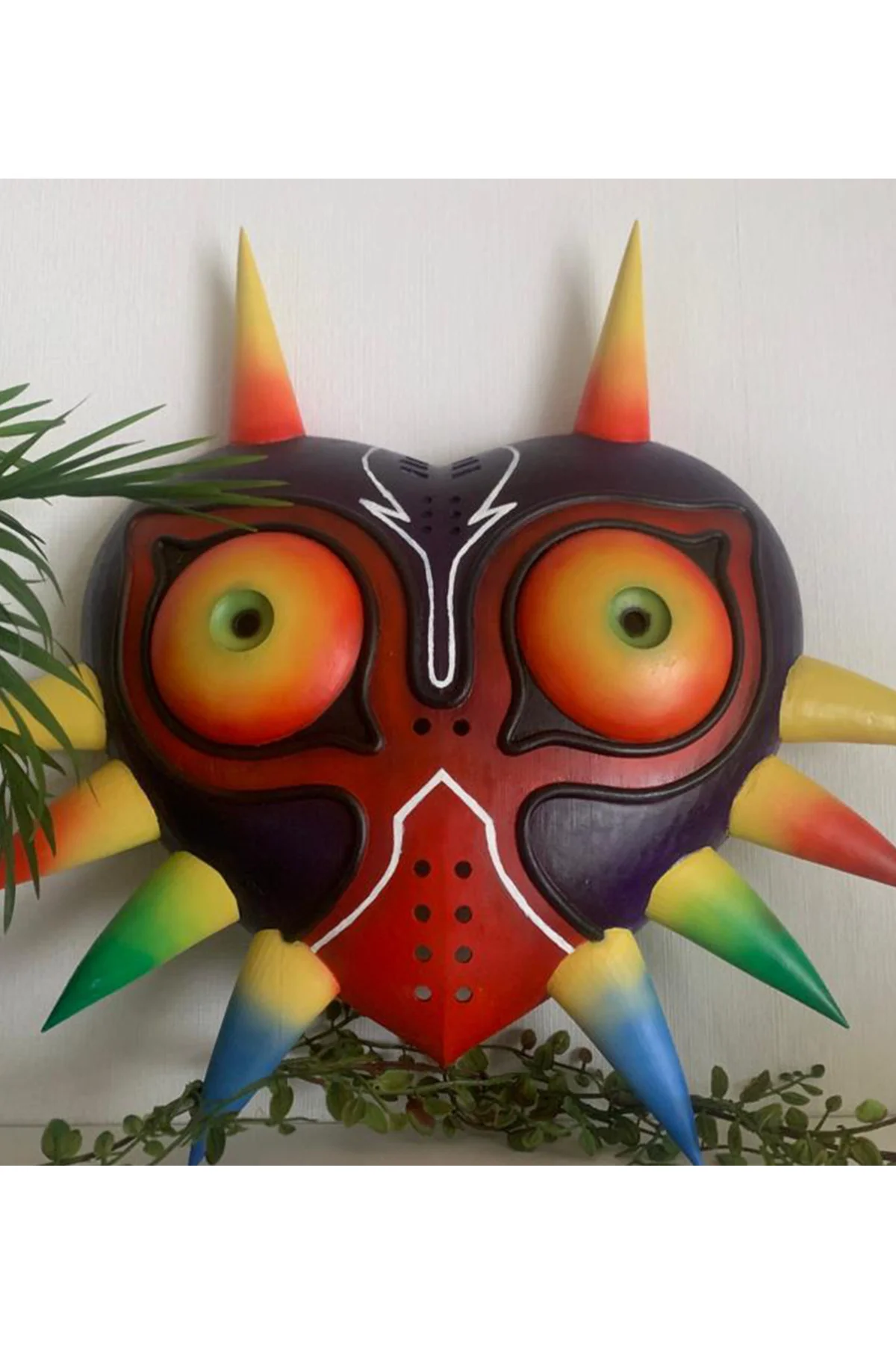 Cadılar Bayramı Legend of Zelda Majora Maskesi Cosplay Maske Giyilebilir Büyük Boy