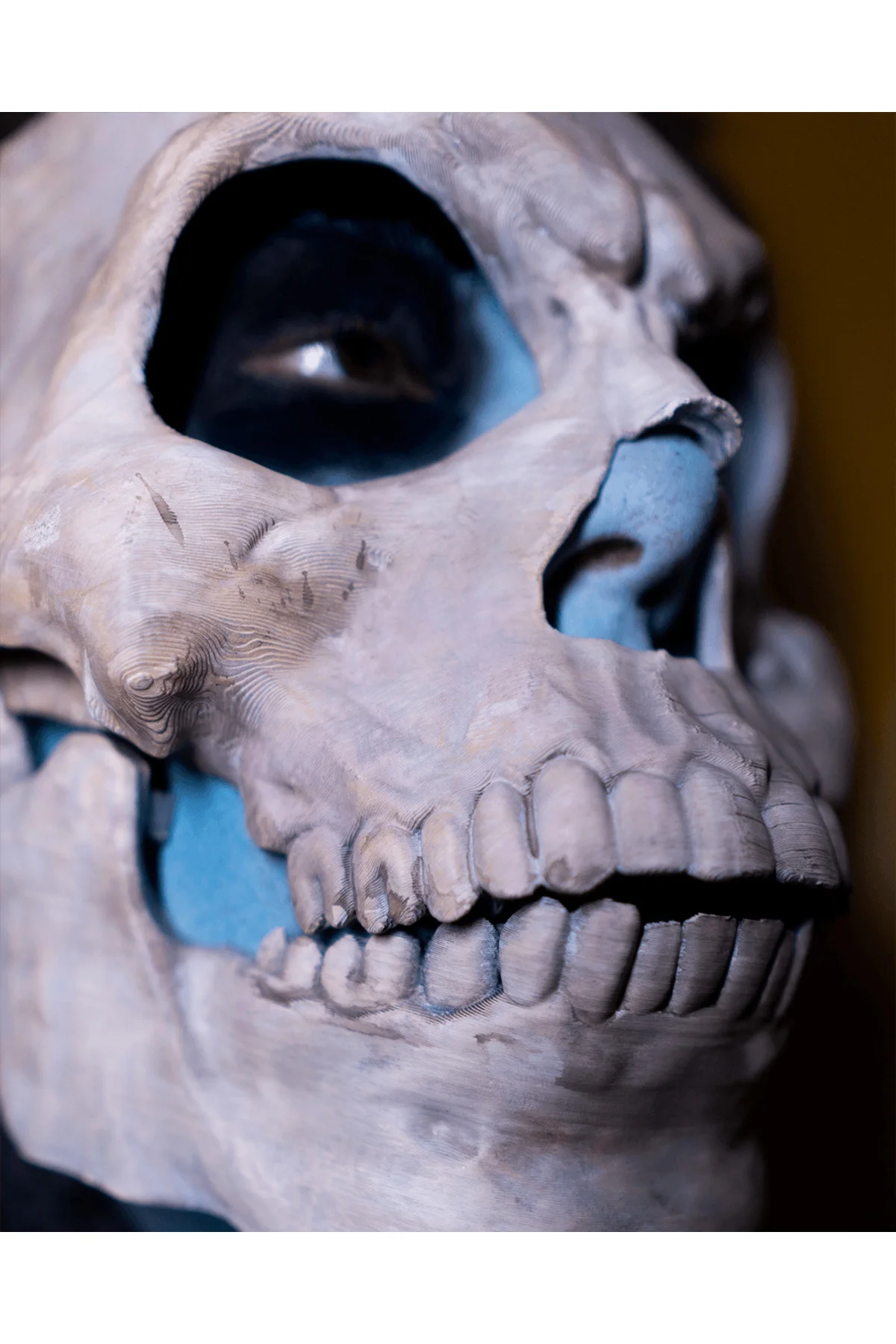 Cadılar Bayramı Maske Korkunç Kafatası Halloween Maske Korkunç Kafatası Giyilebilir