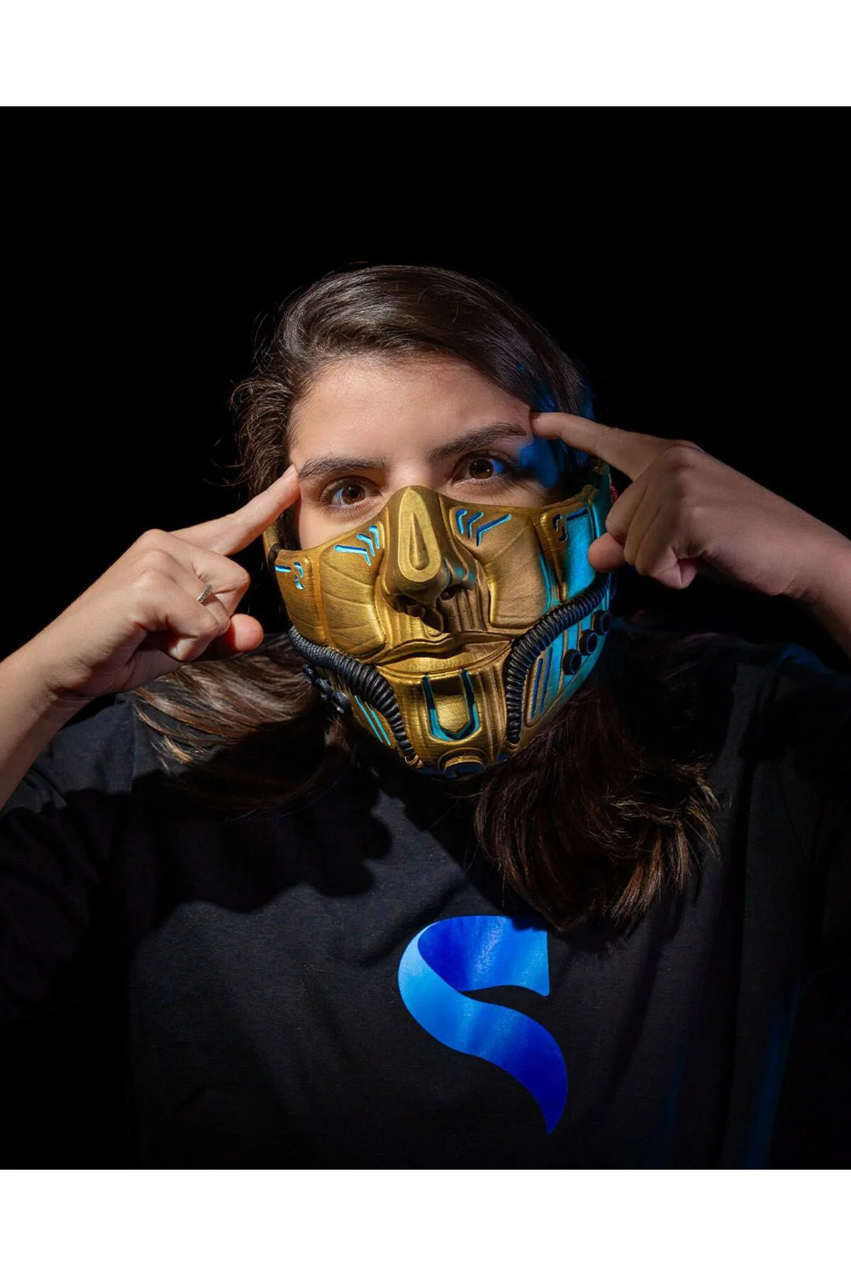 Cadılar Bayramı Metropolis Maske Halloween Metropolis Maske Cosplay Metropolis Maske 15CM
