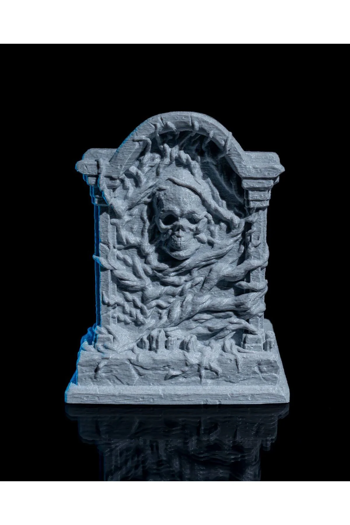 Cadılar Bayramı Mezar Taşı Led Işık 11 Gölgeli Halloween Mezar Taşı Led Lamba 19CM Büyük Boy