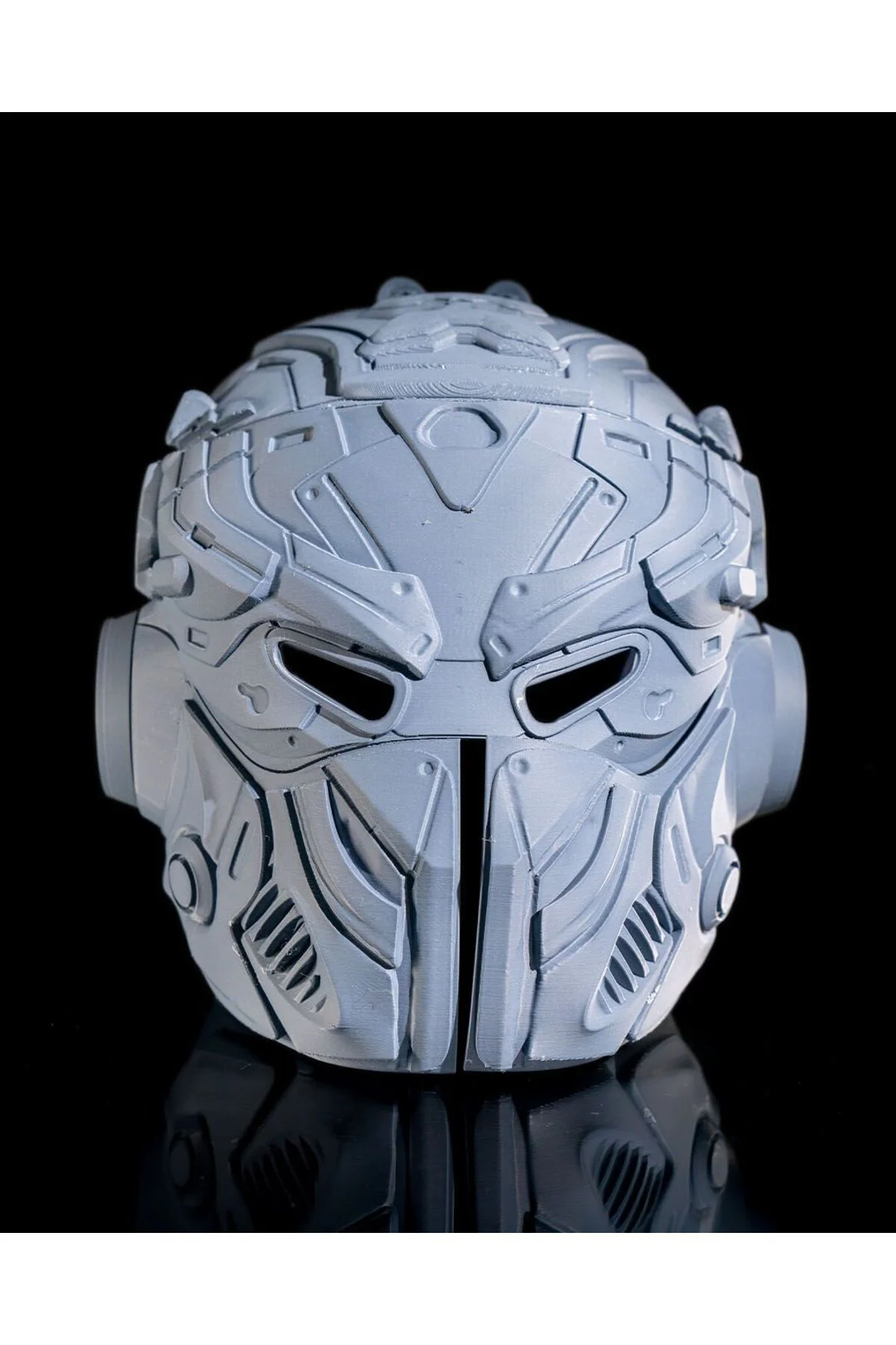 Cadılar Bayramı Predator Yalnız Kurt Maskesi Cosplay Predator Maske 24CM Giyilebilir