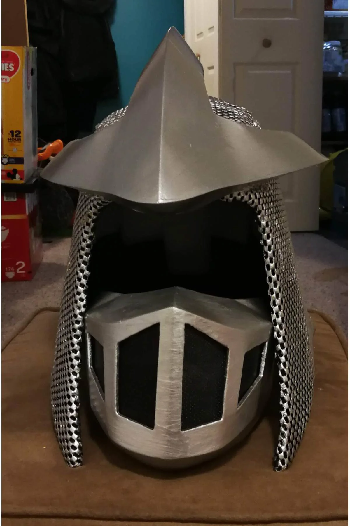 Cadılar Bayramı Shredder Kaskı Ninja Kaplumbağalar Shredder Kaskı Halloween Shredder Kask Büyük Boy Cadılar Bayramı Shredder Kaskı Ninja Kaplumbağalar Shredder Kaskı Halloween Shredder Kask Büyük Boy