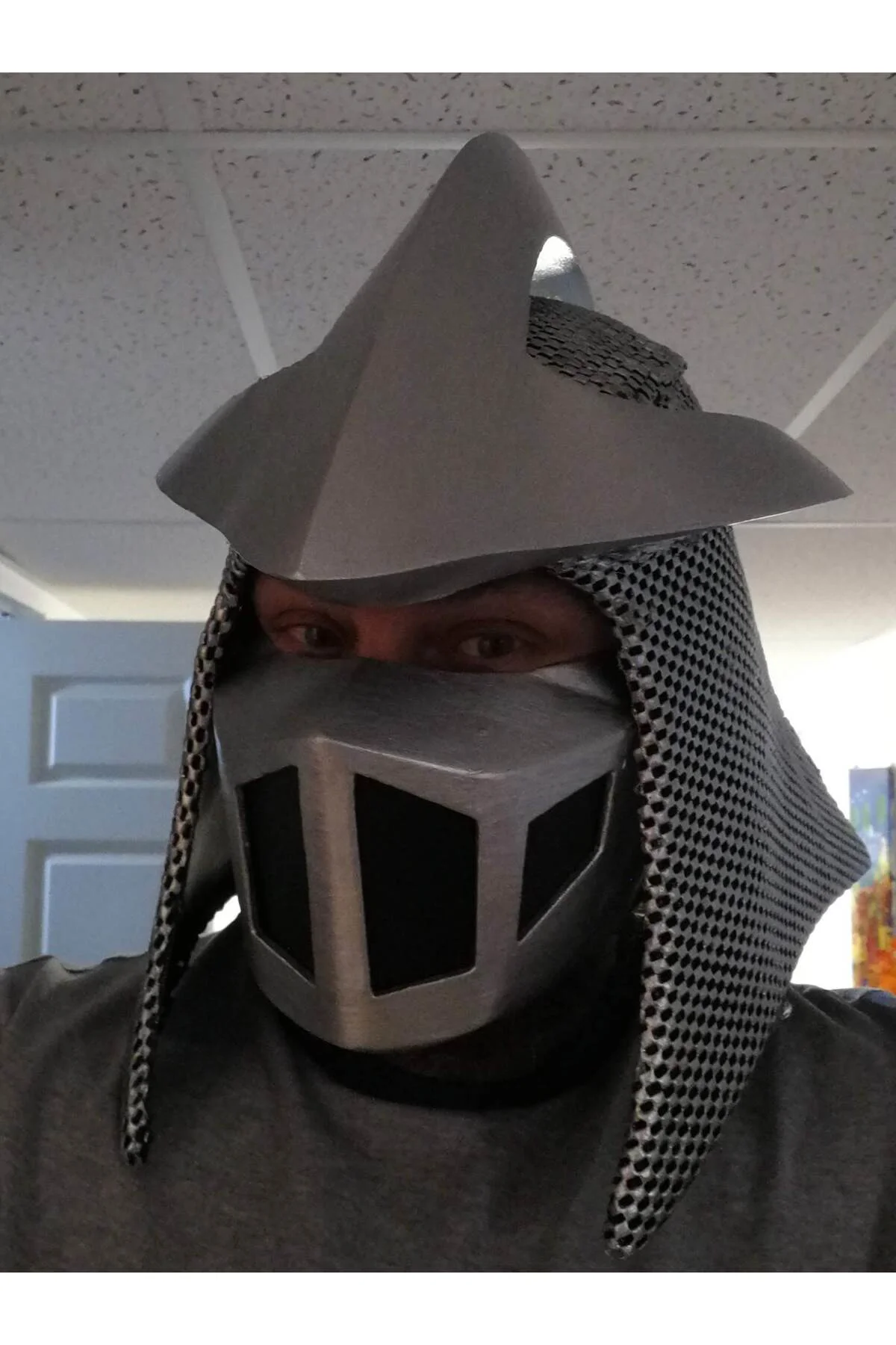 Cadılar Bayramı Shredder Kaskı Ninja Kaplumbağalar Shredder Kaskı Halloween Shredder Kask Büyük Boy Cadılar Bayramı Shredder Kaskı Ninja Kaplumbağalar Shredder Kaskı Halloween Shredder Kask Büyük Boy