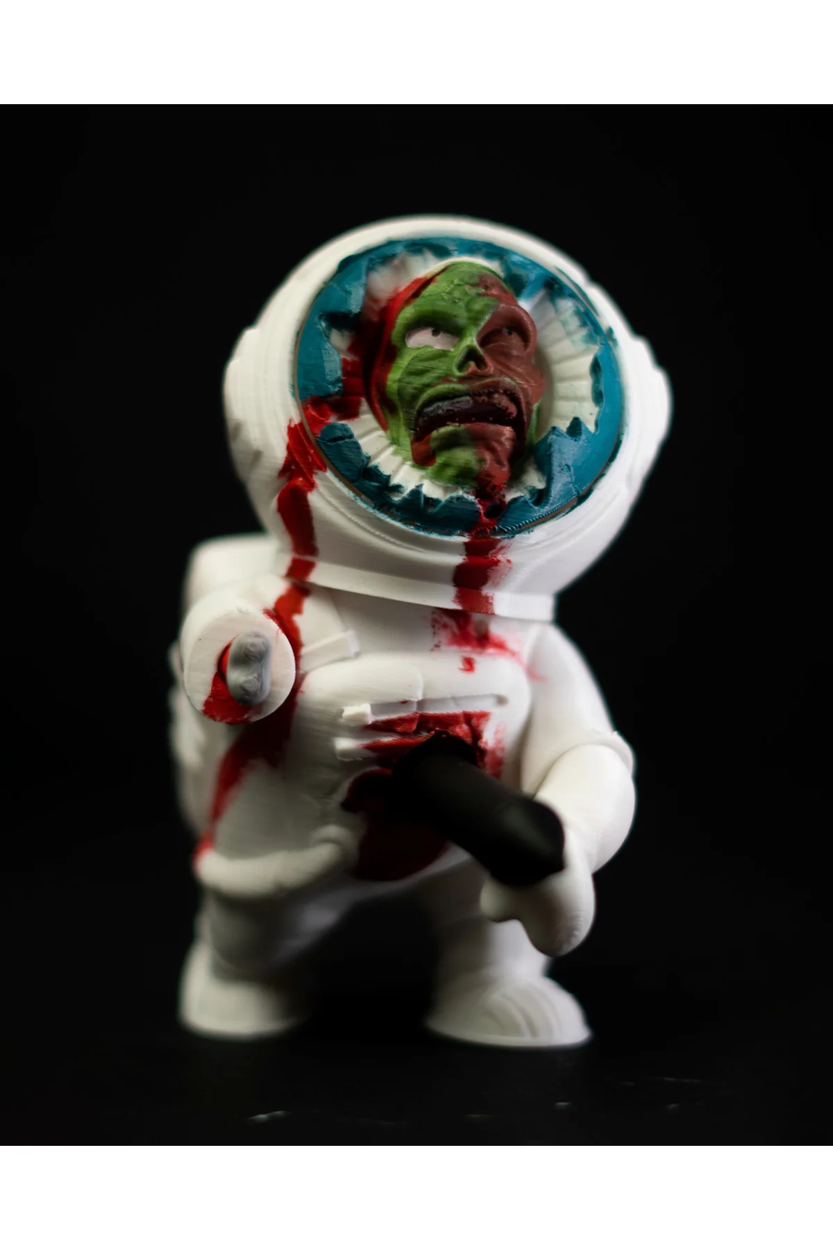Cadılar Bayramı Zombi Astronot Oyuncak Masaüstü Dekoratif Obje
