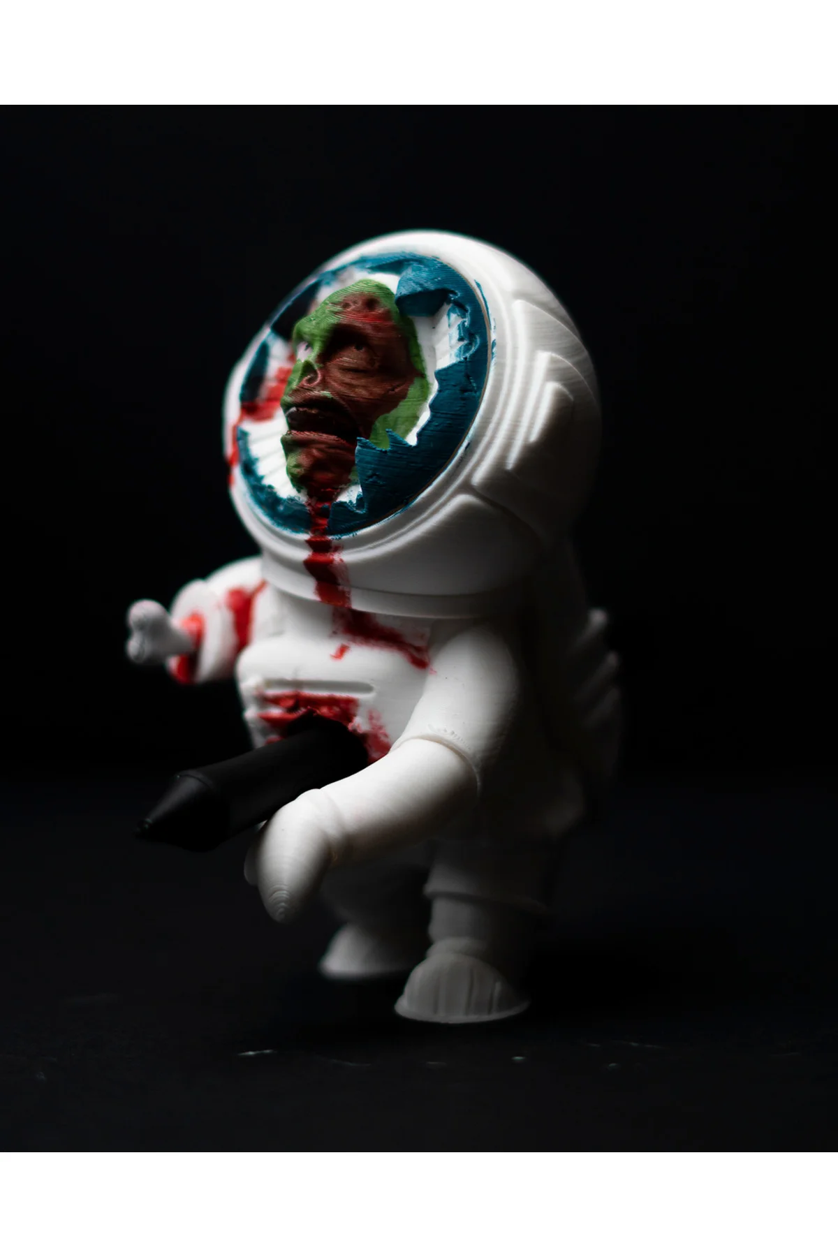 Cadılar Bayramı Zombi Astronot Oyuncak Masaüstü Dekoratif Obje