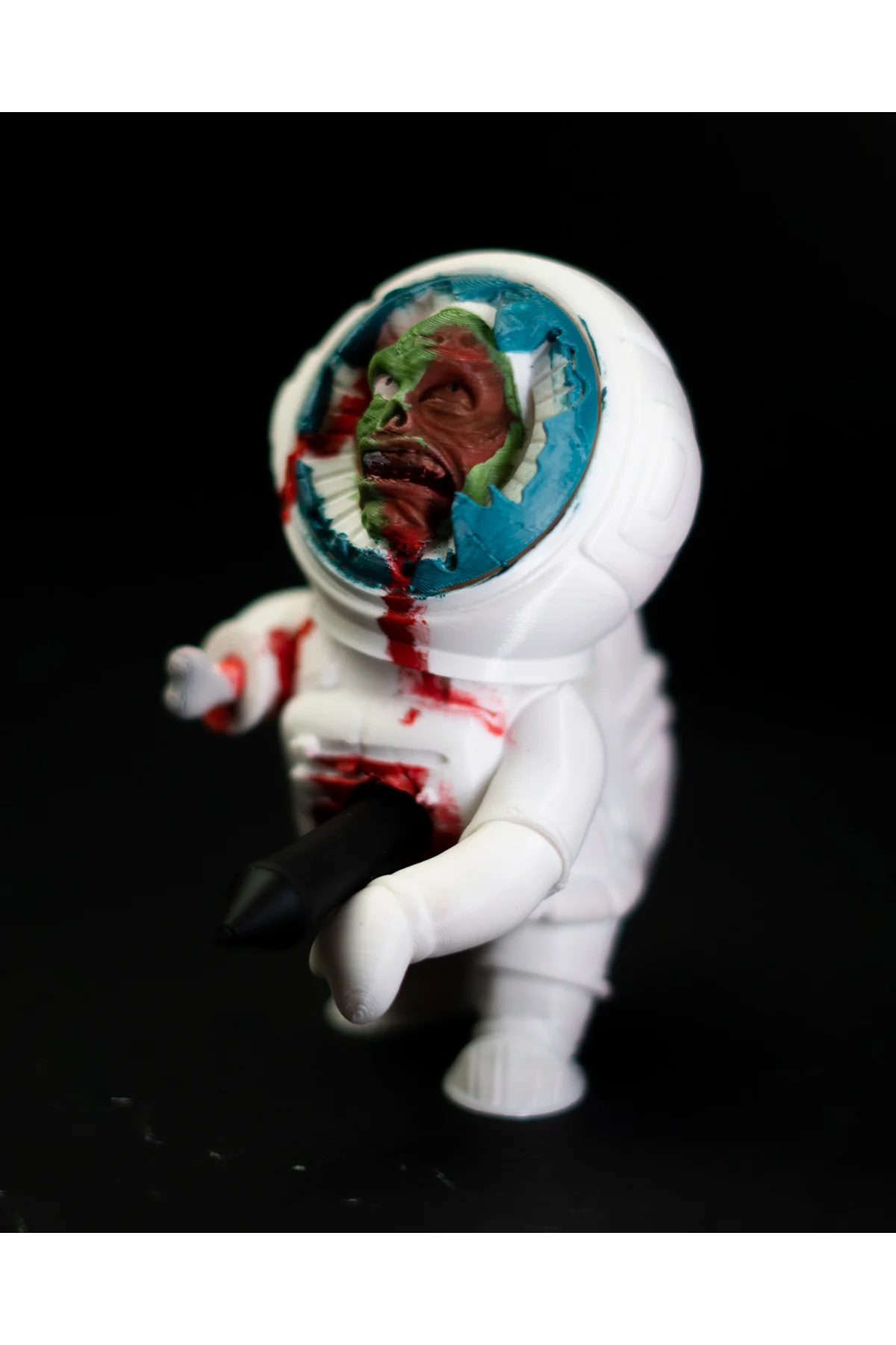 Cadılar Bayramı Zombi Astronot Oyuncak Masaüstü Dekoratif Obje
