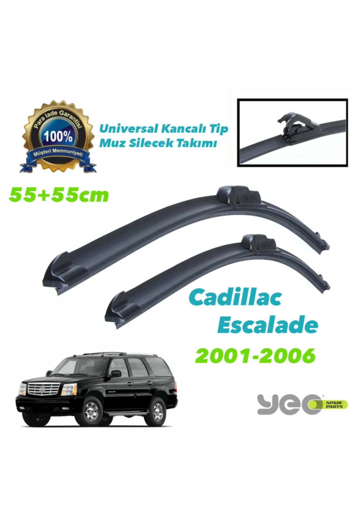 Cadillac Escalade Aeroflex Muz Silecek Takımı