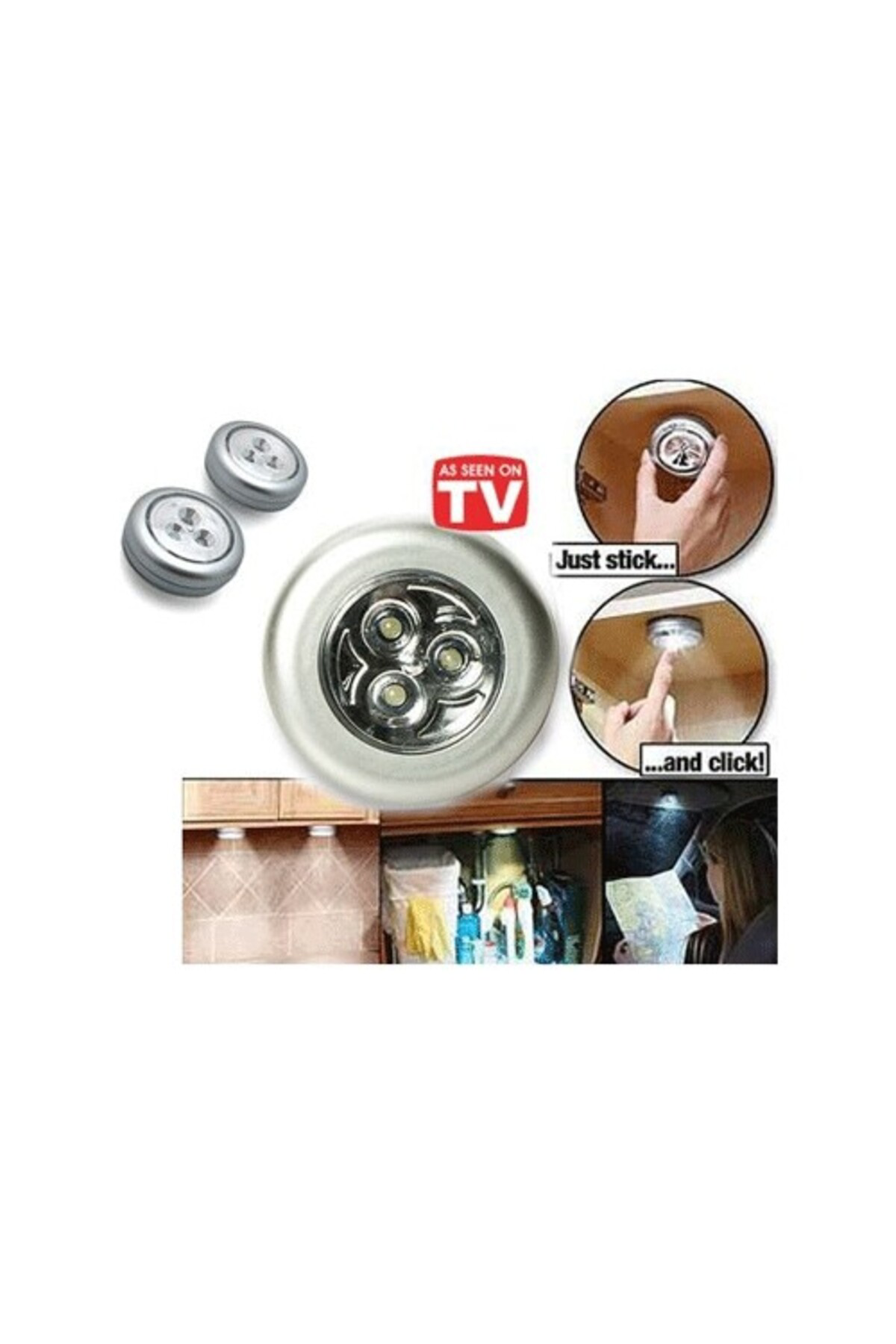 Hdyme Çadır Lambası Dokunmatik Stick Lamba - Piller Dahildir