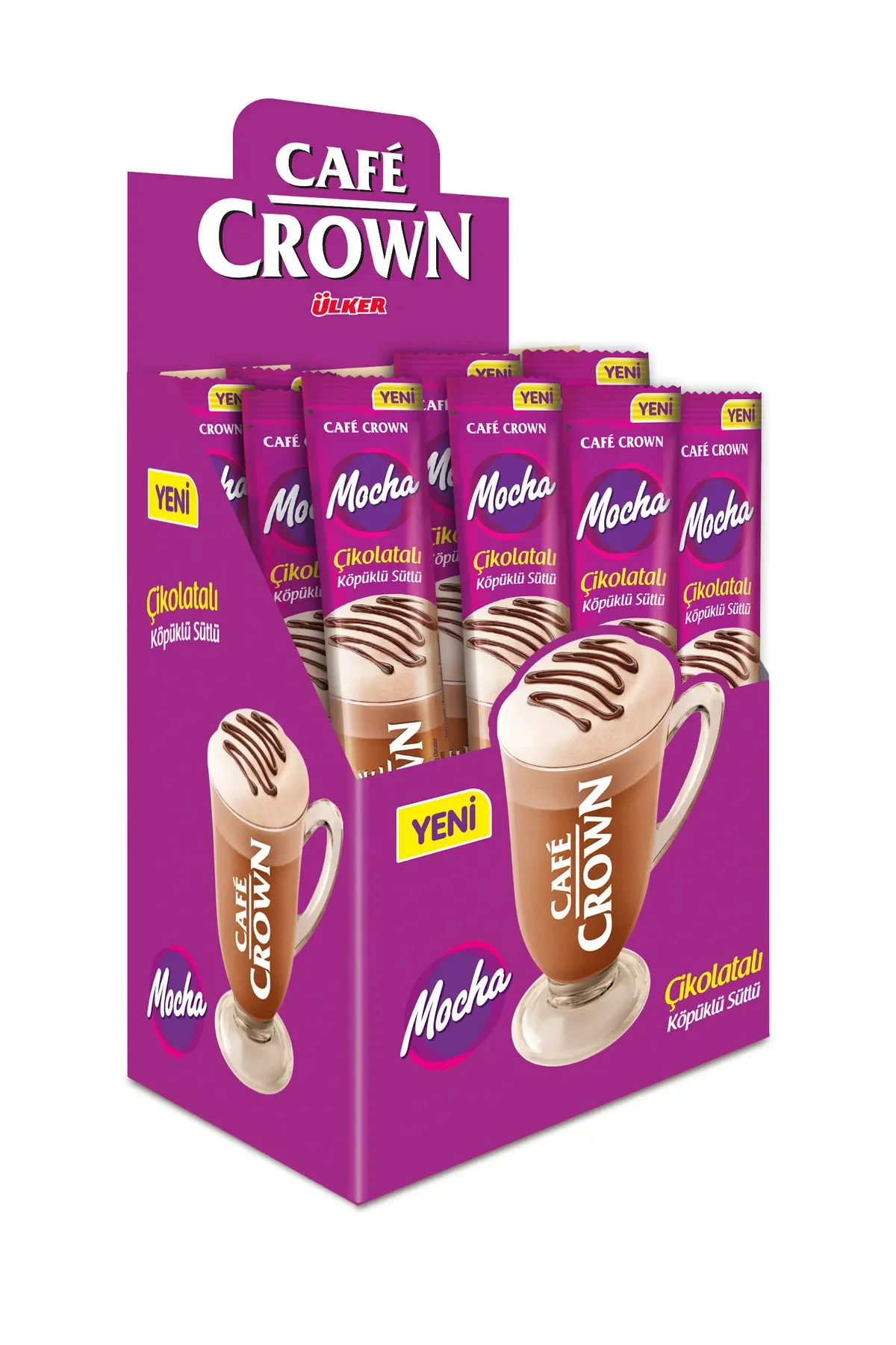 Cafe Crown Çikolatalı Mocha 17gr X 24 Adet