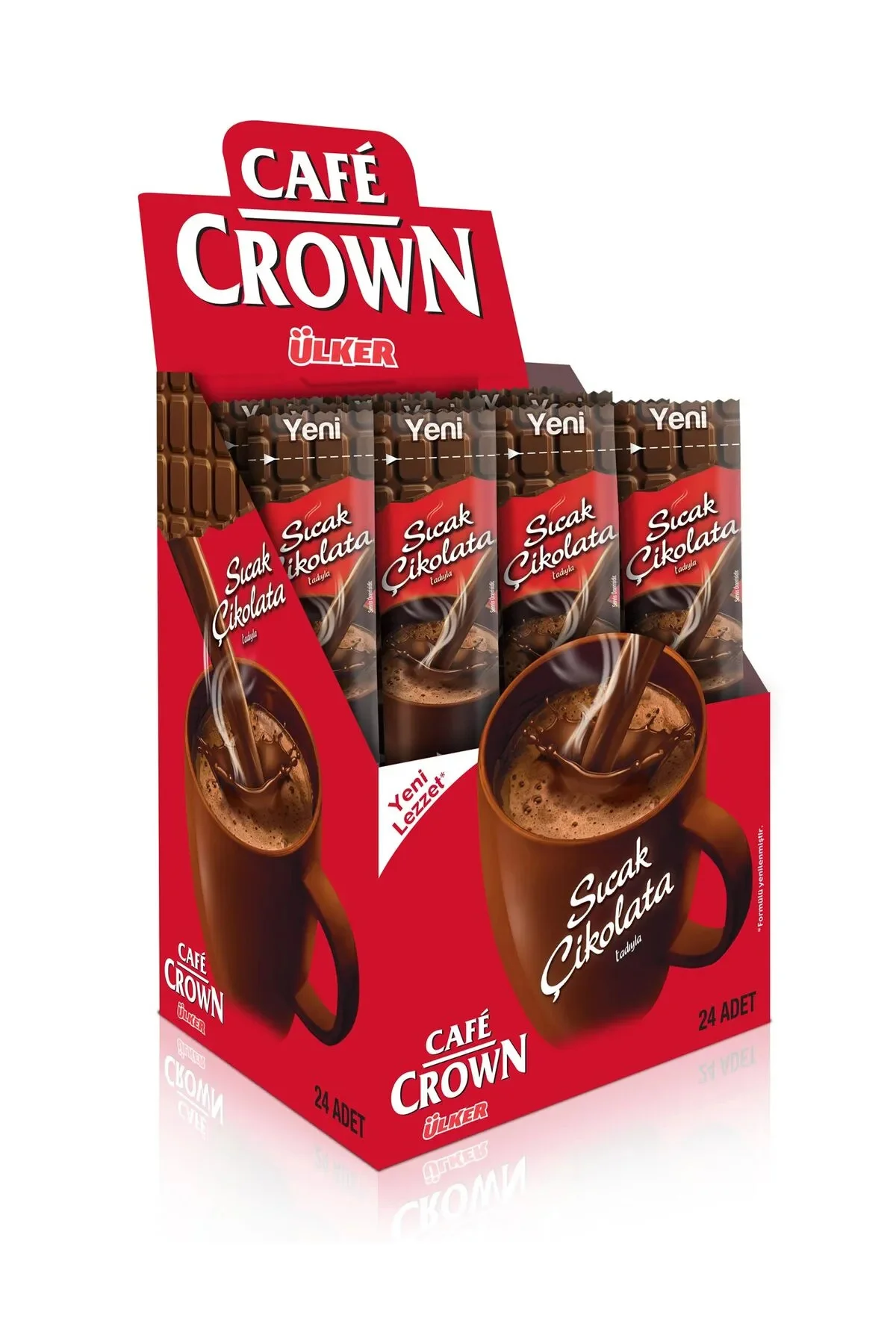 Cafe Crown Sıcak Çikolata 18.5 Gram x (24 Adet)