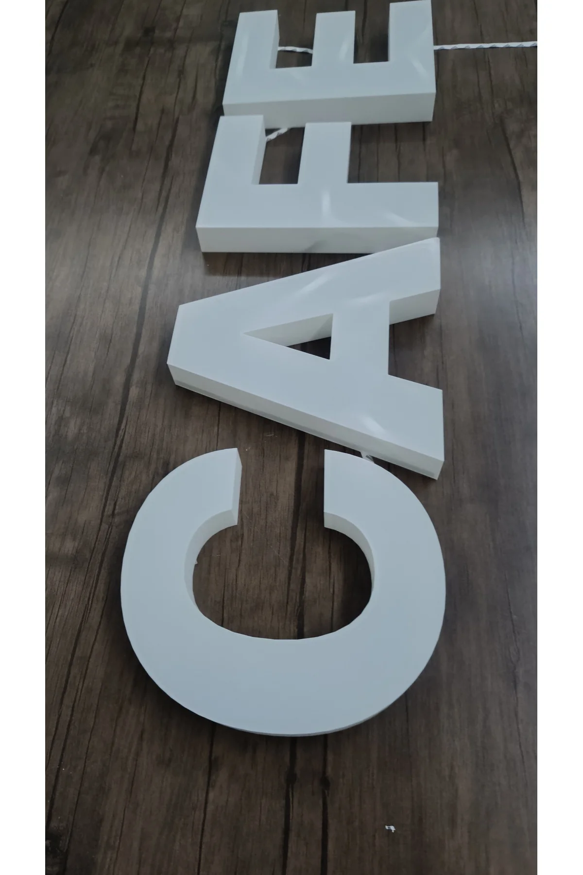Cafe Tabela Rgb 16 Modlu Led Işıklı Uzaktan Kumdalı