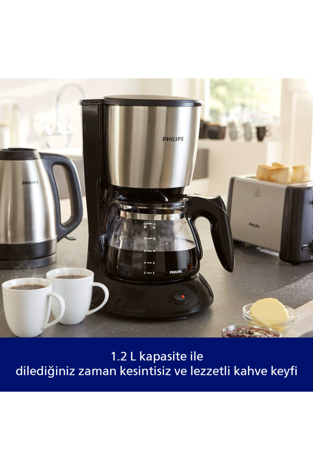 Cafetiera Daily Collection HD7462/20, sistem anti-picurare, siste