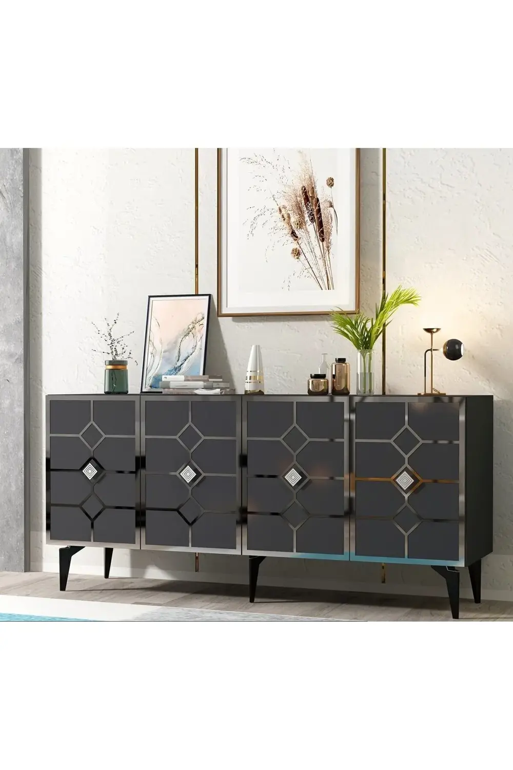 ÇAĞLA KONSOL ANTRASİT-GÜMÜŞ