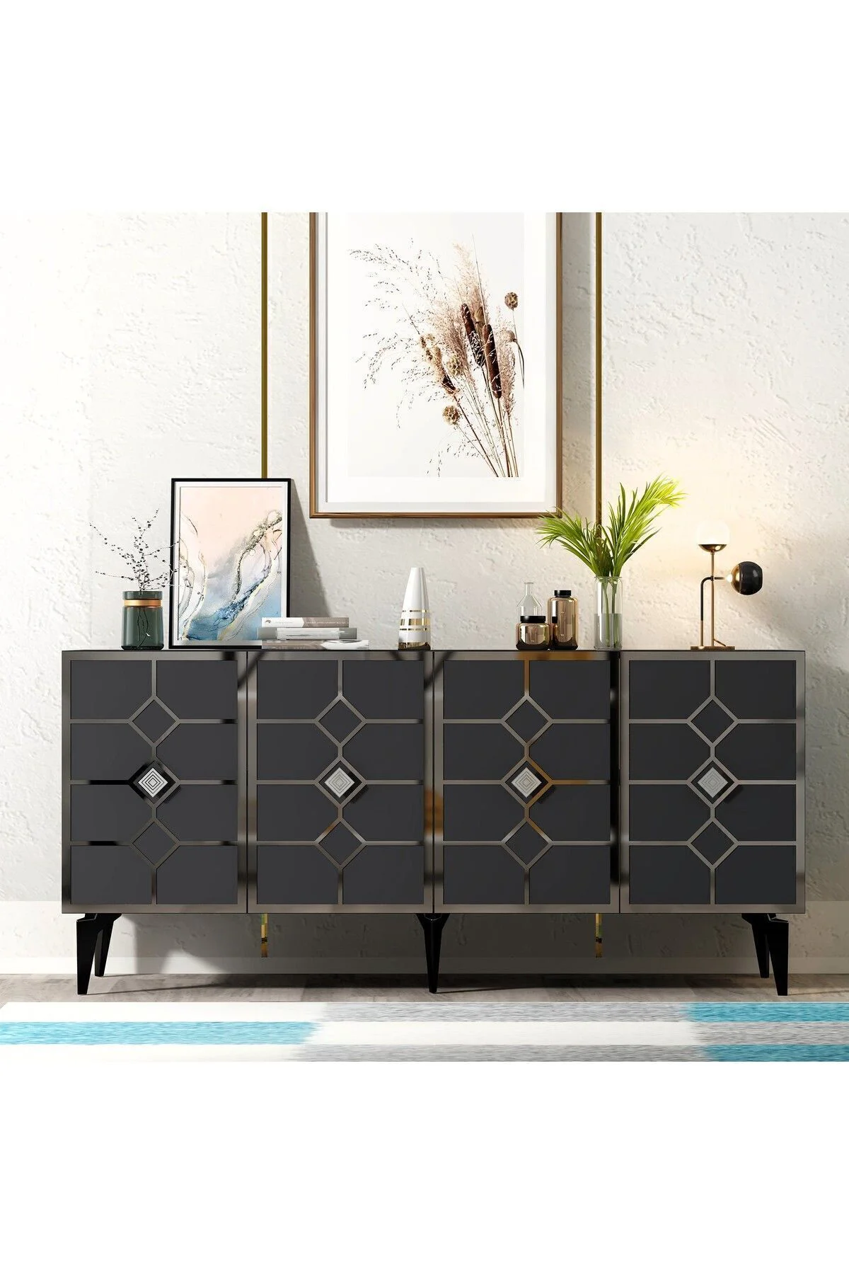 ÇAĞLA KONSOL BEYAZ-GÜMÜŞ