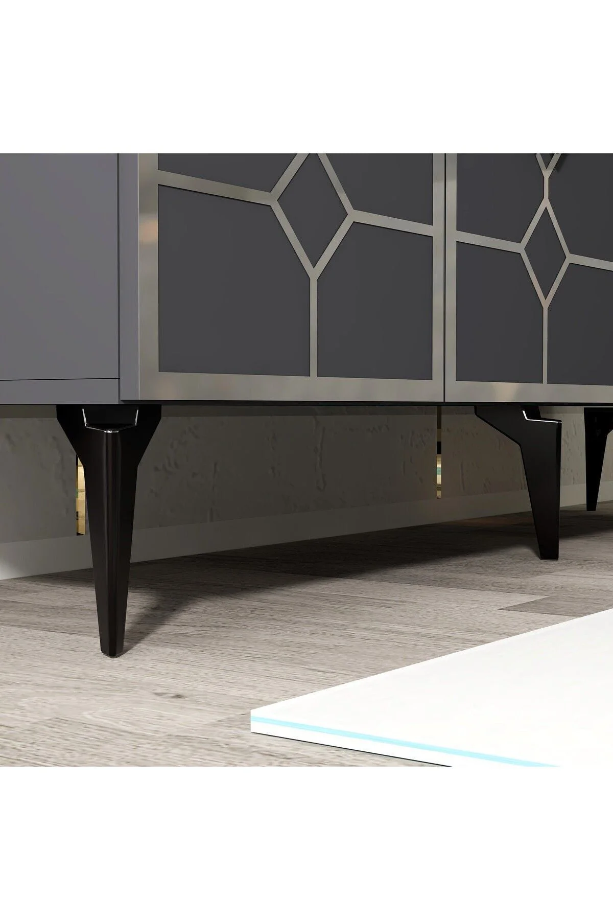 ÇAĞLA KONSOL BEYAZ-GÜMÜŞ